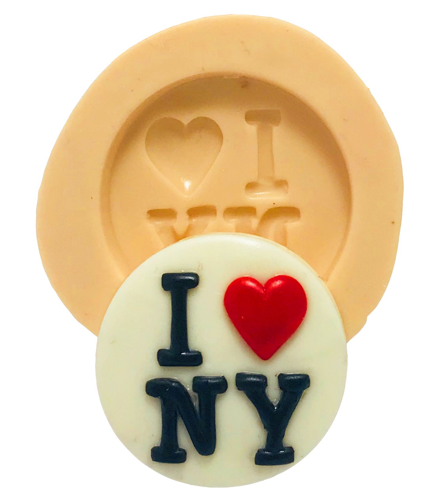Placa - I Love New York - Pequena - P416