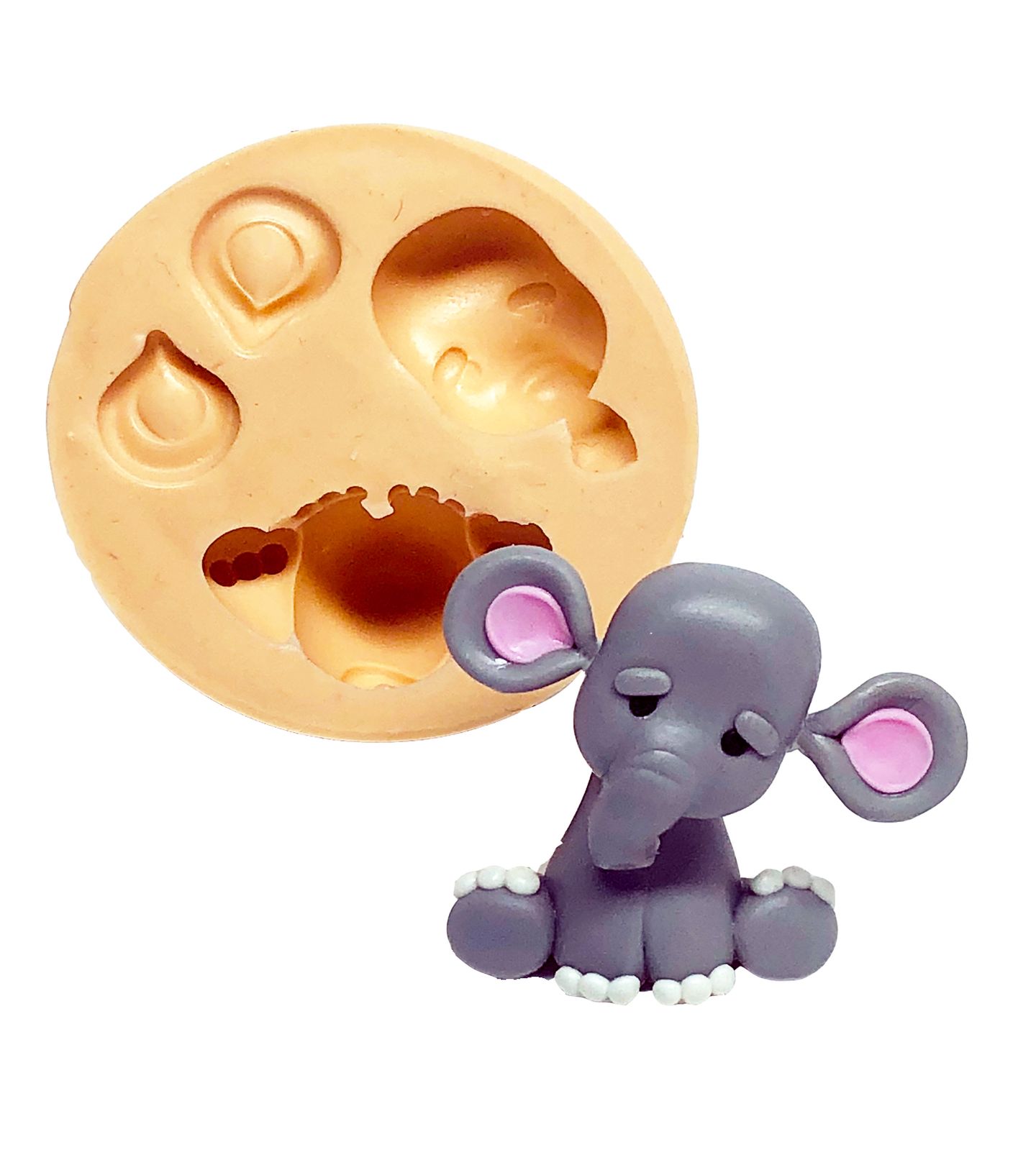 Elefante - Corpo Tridimensional - Medio - P672