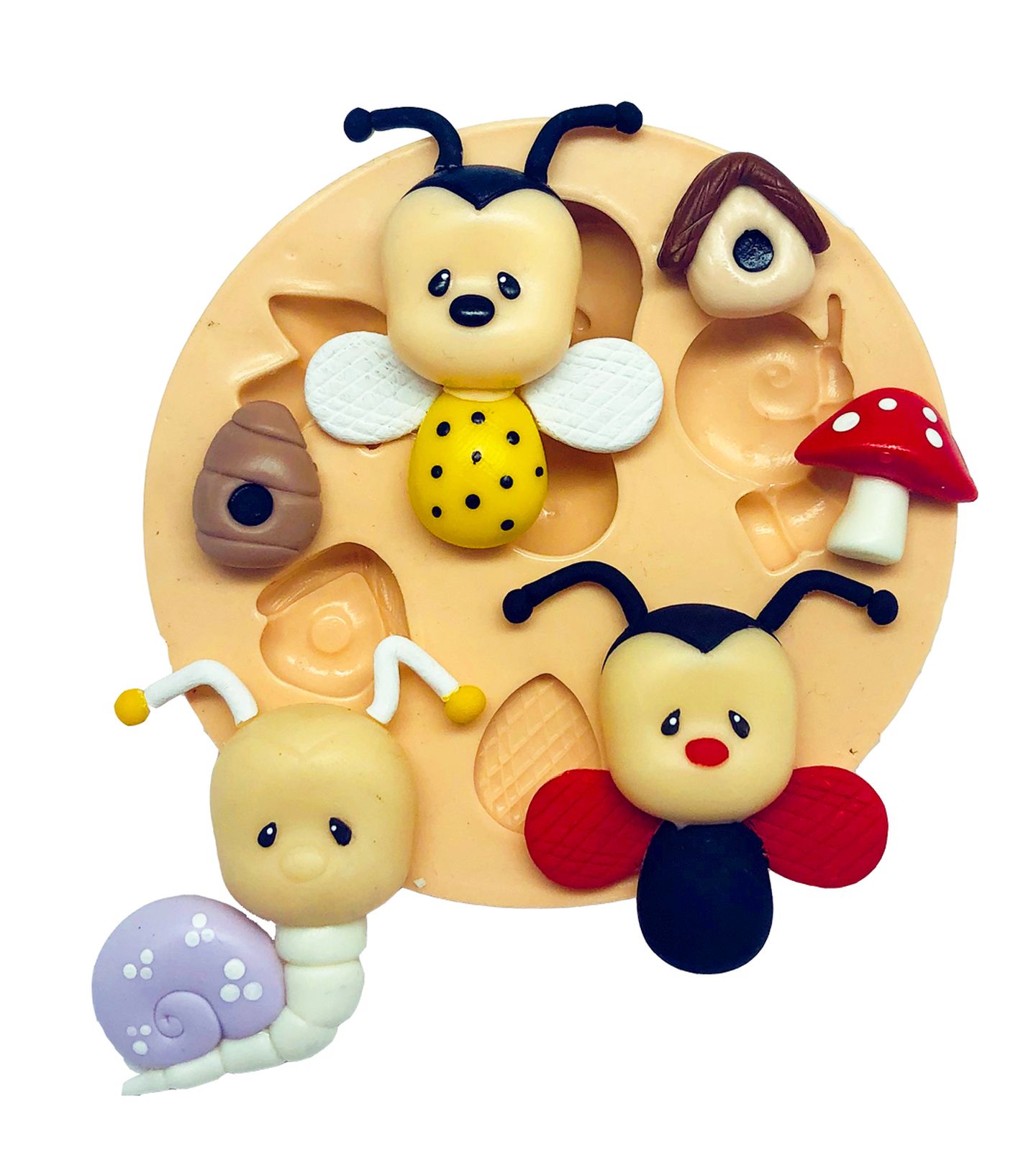 Abelha, Joaninha e Borboleta - Media - P855