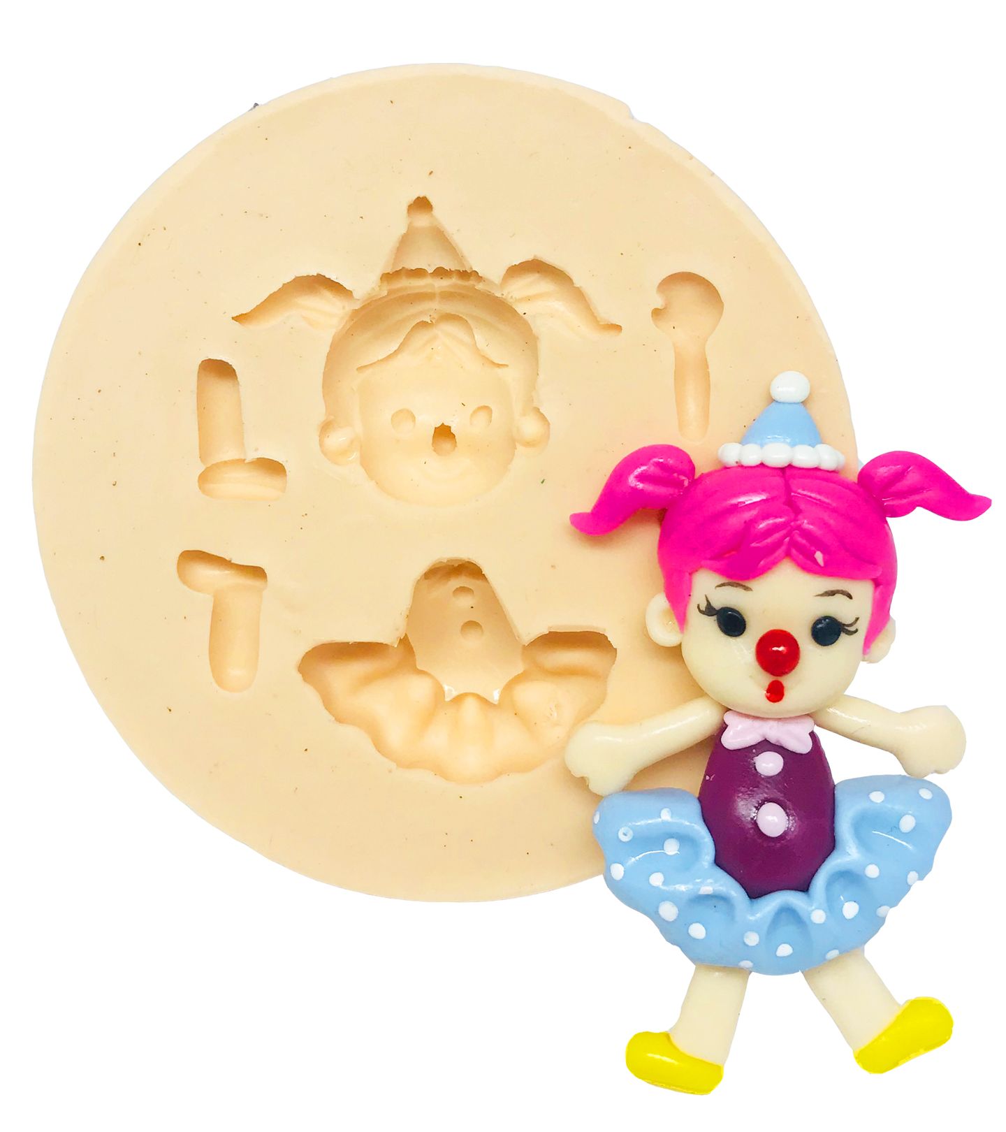 Palhaça - Com Saia - Pequena - P478