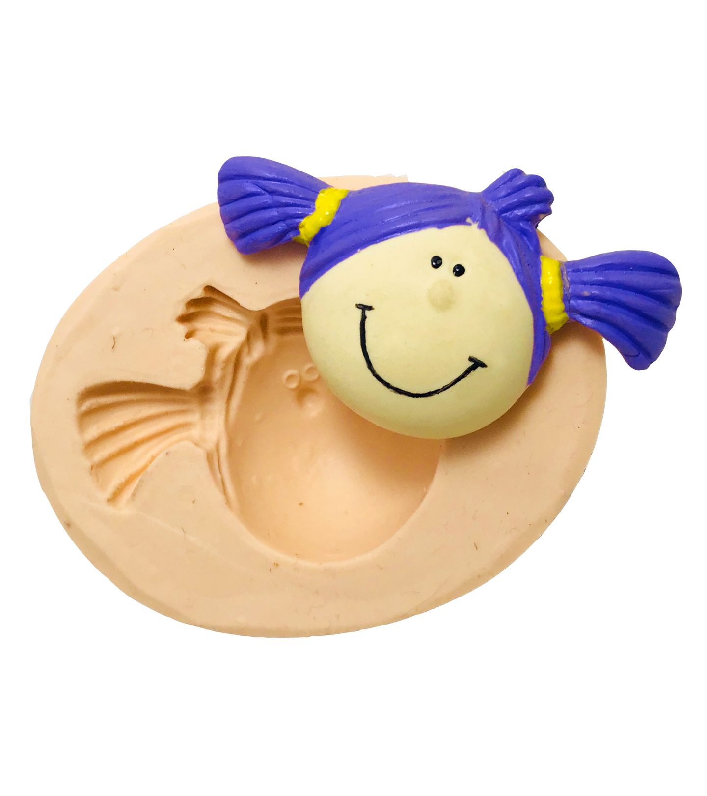 Rosto Menina c/ Franja