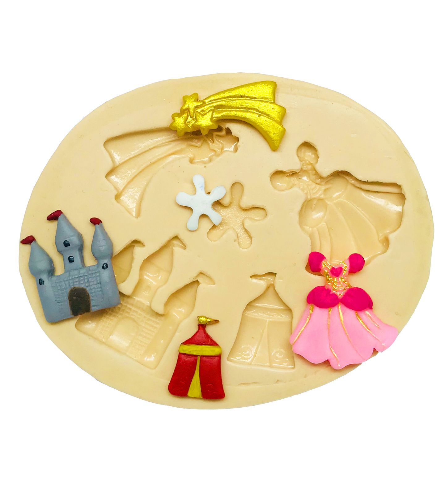 Princesas - Roupa, Castelo, Etc - P257