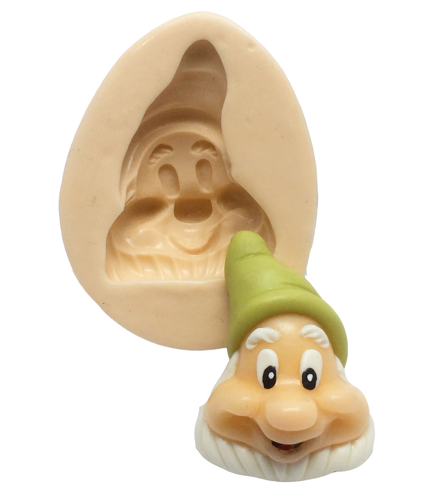 Branca de Neve - Rosto do Anão Feliz - P164