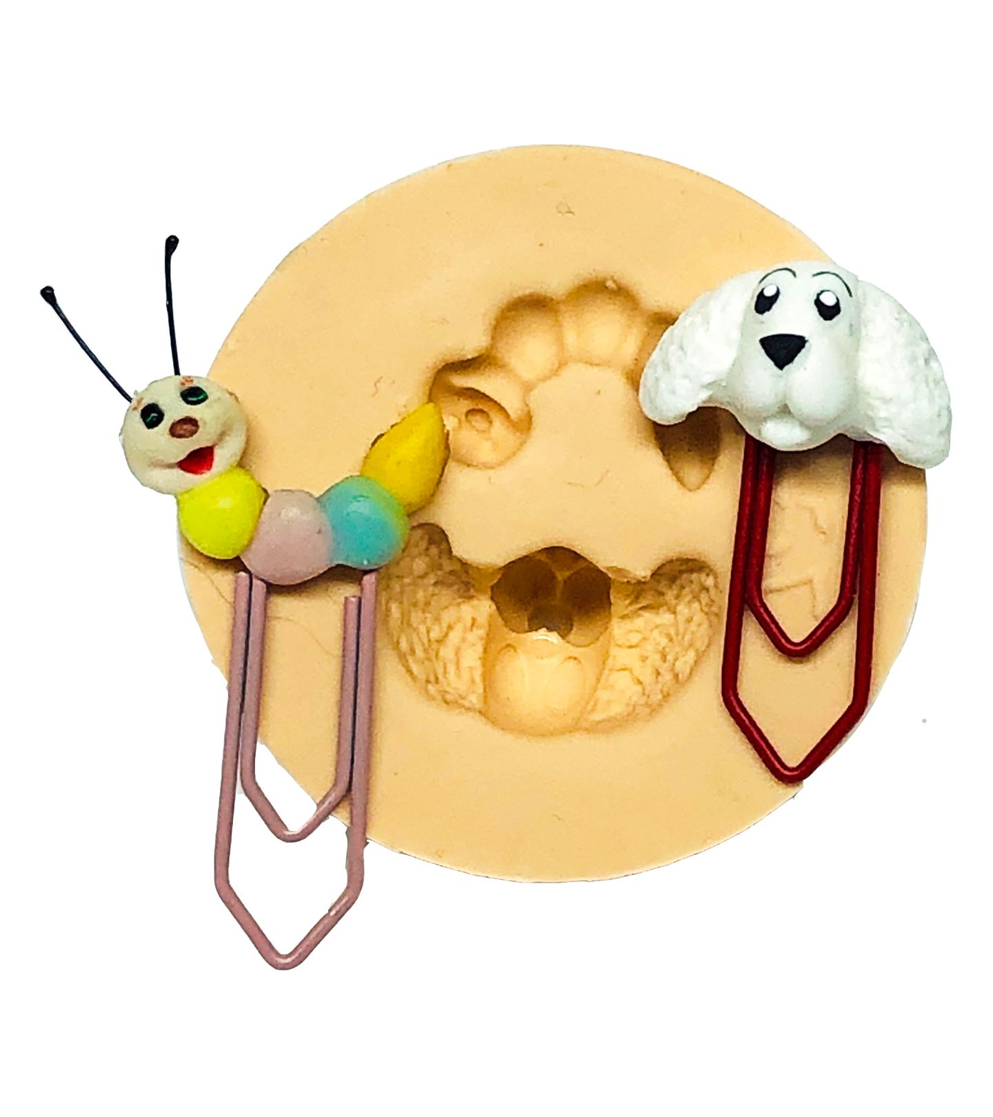 Mini Cabecinha Cachorro e Mini Centopeia