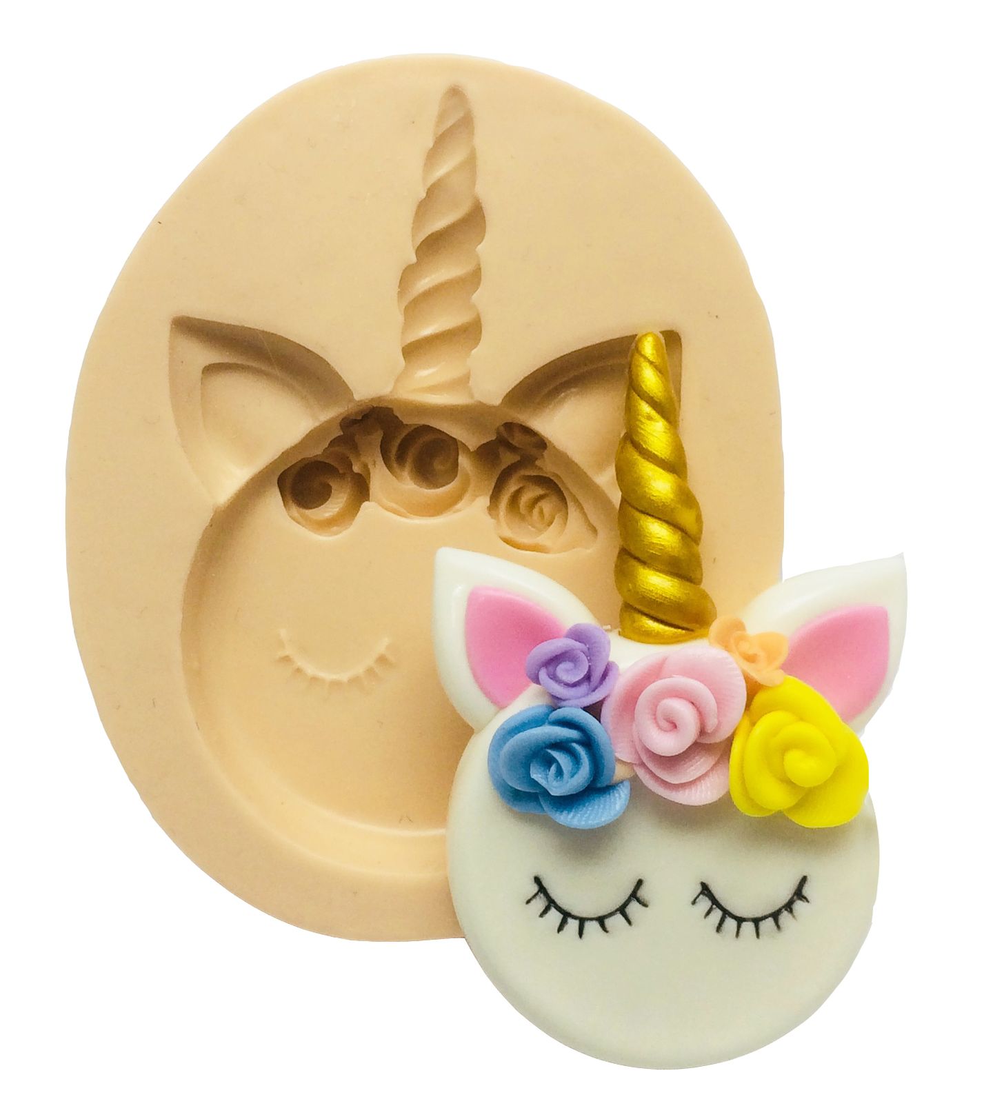 Rosto Unicornio - Grande - P355