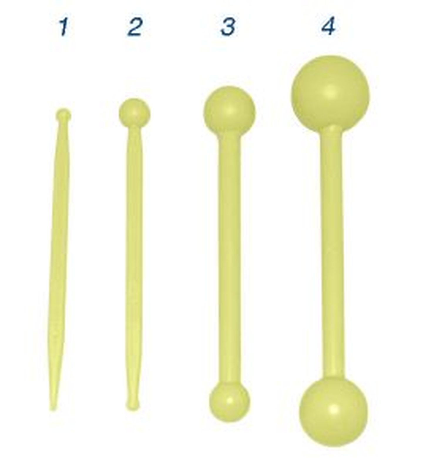 Esteca - Blue Star - Boleadora - Cod.02 - c/ 04 pç - Cod.8355