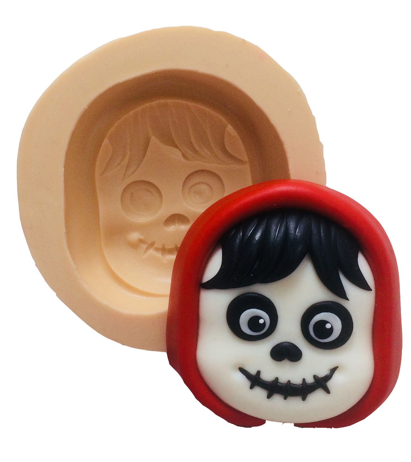 A vida é uma Festa - Rosto Miguel (Caveira) - Grande - P386