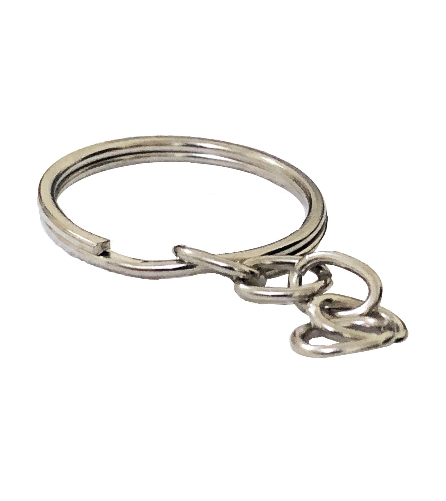 Base p/ Chaveiro Niquelada - Italiana - Pacote c/ 50 pç