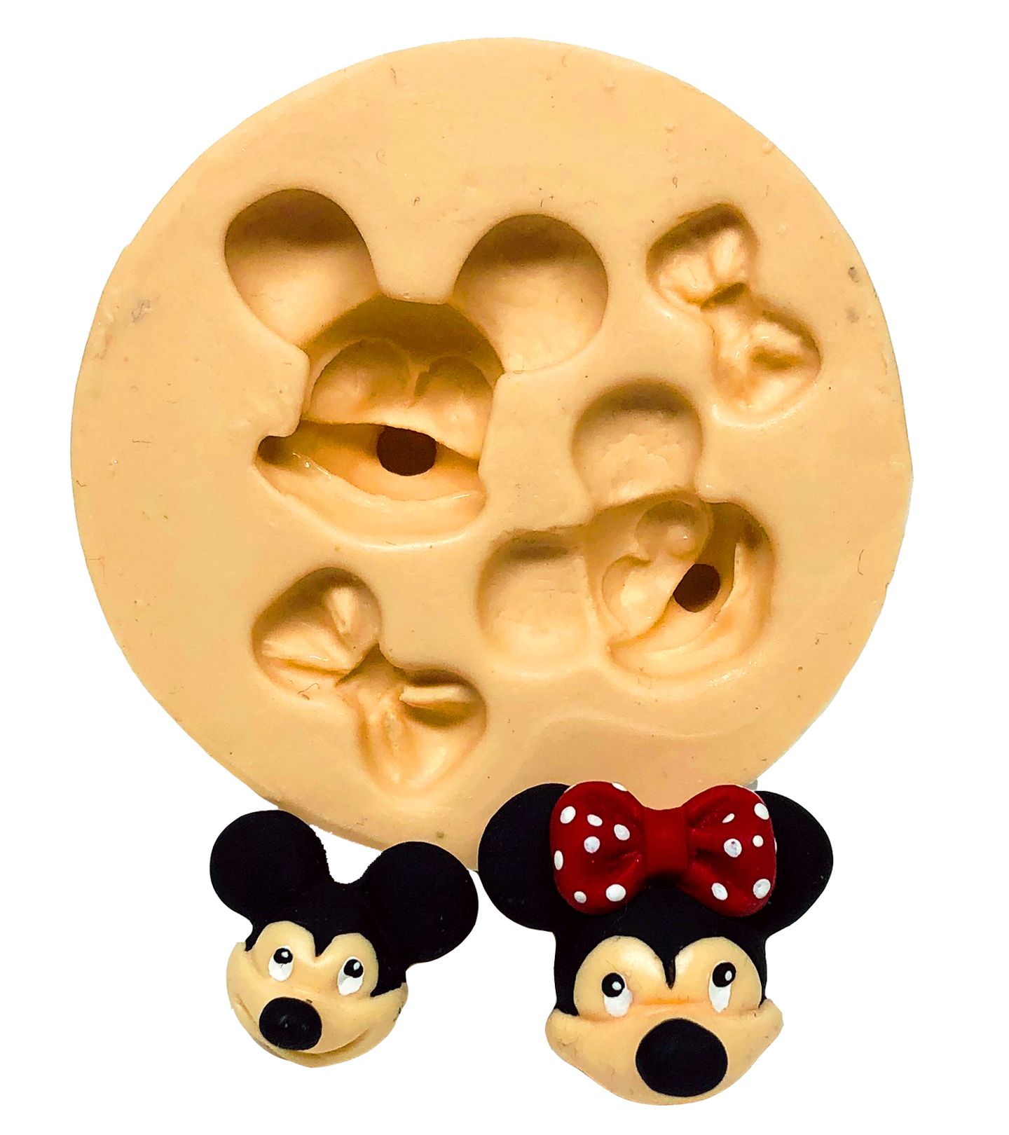 Rosto Mickey - Minnie - 2 Tamanhos