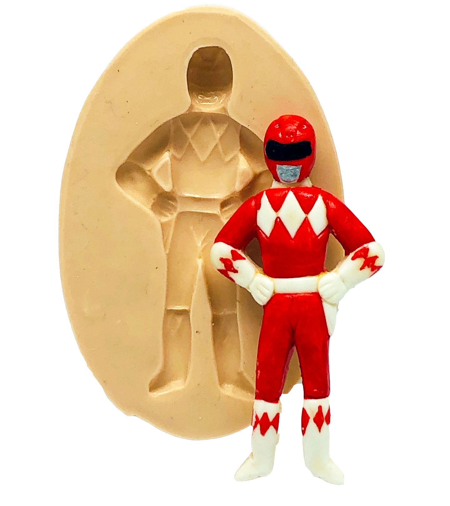 Power Ranger - Vermelho - Medio - P793