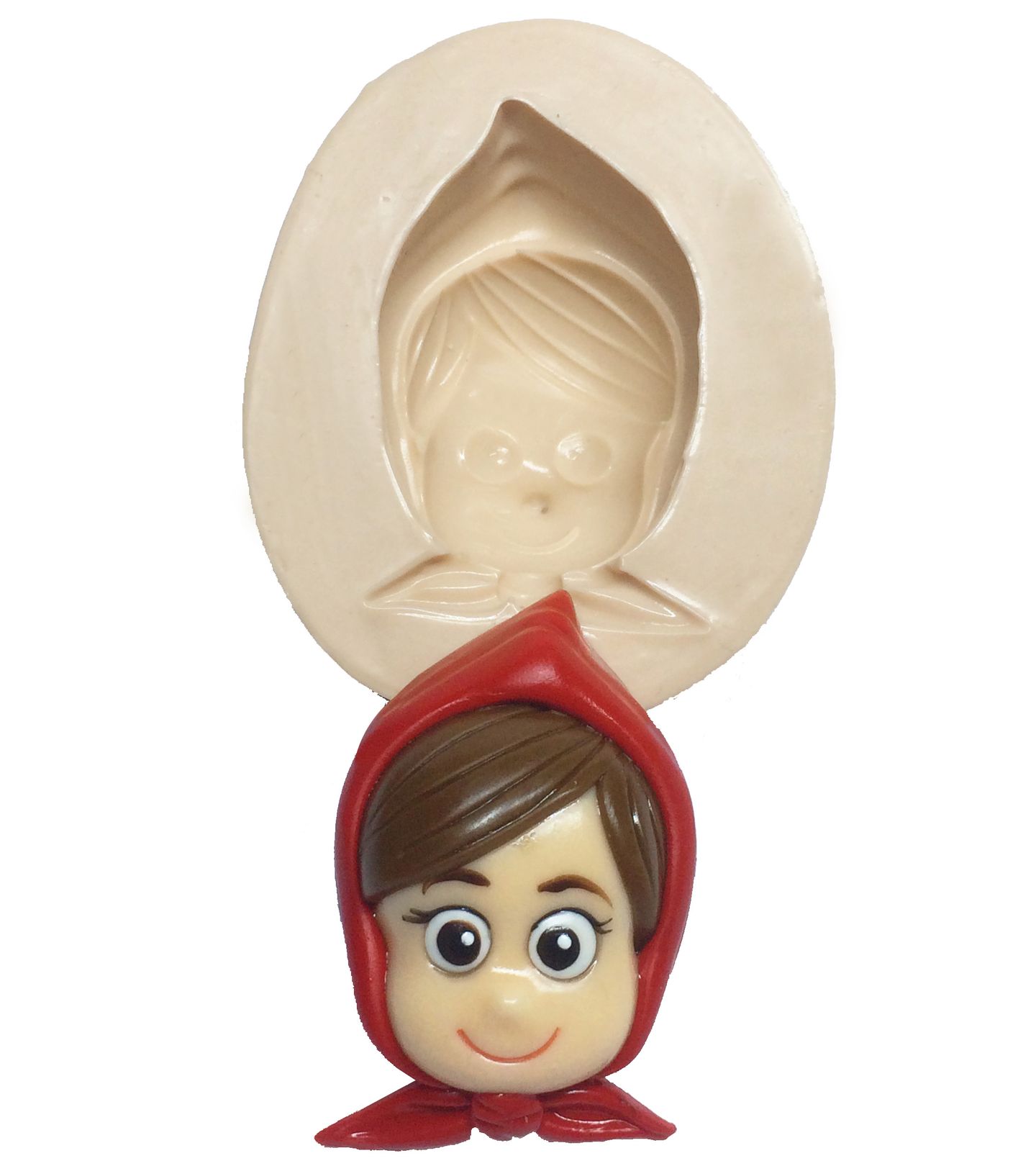 Chapeuzinho Vermelho - Rosto Chapeuzinho Grande - P313