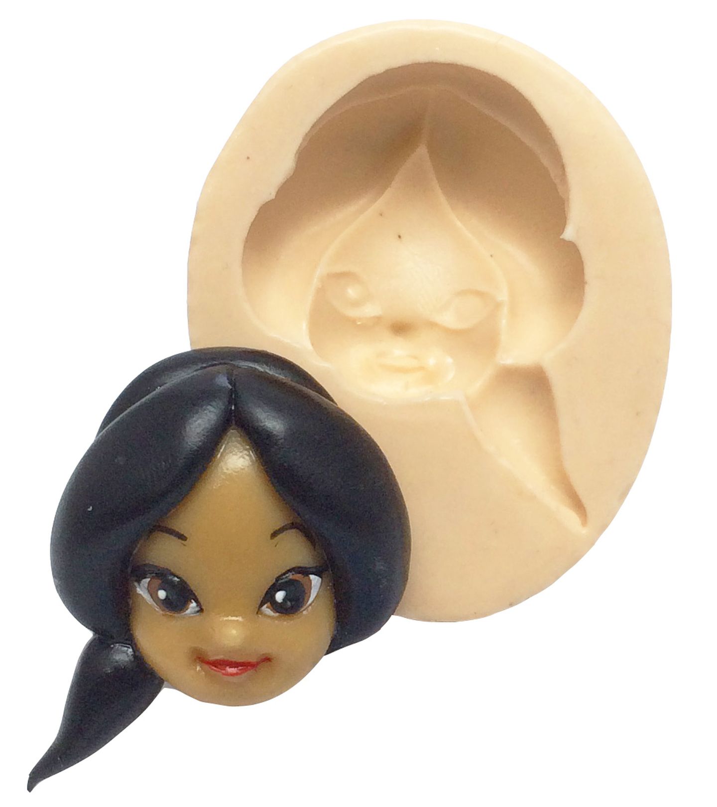 Aladim - Rosto Jasmine - Baby - P177