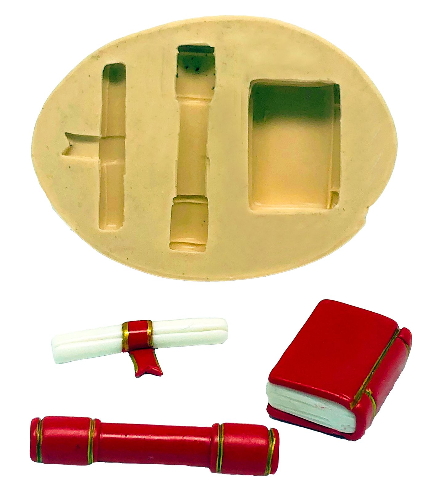 Formatura - Diploma, Canudo e Livro - Medio - P868