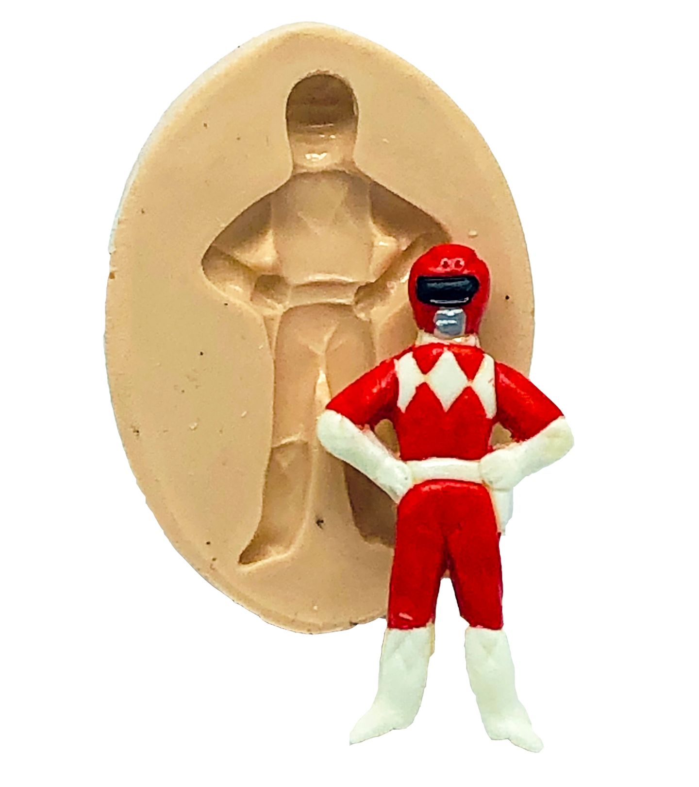 Power Ranger - Vermelho - Pequeno - P798