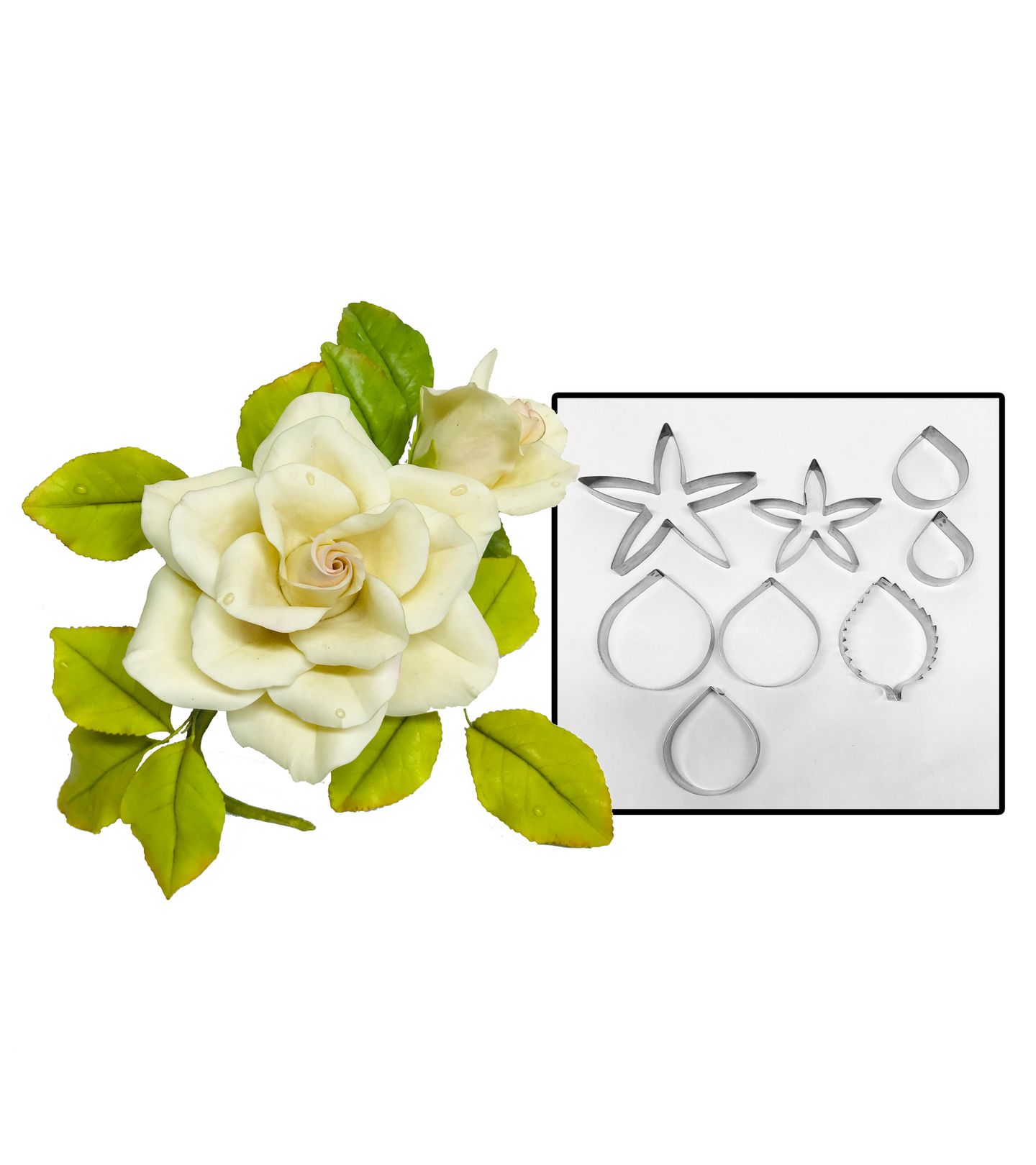 Cortador Aço - Flor - Rosas - Mod.01