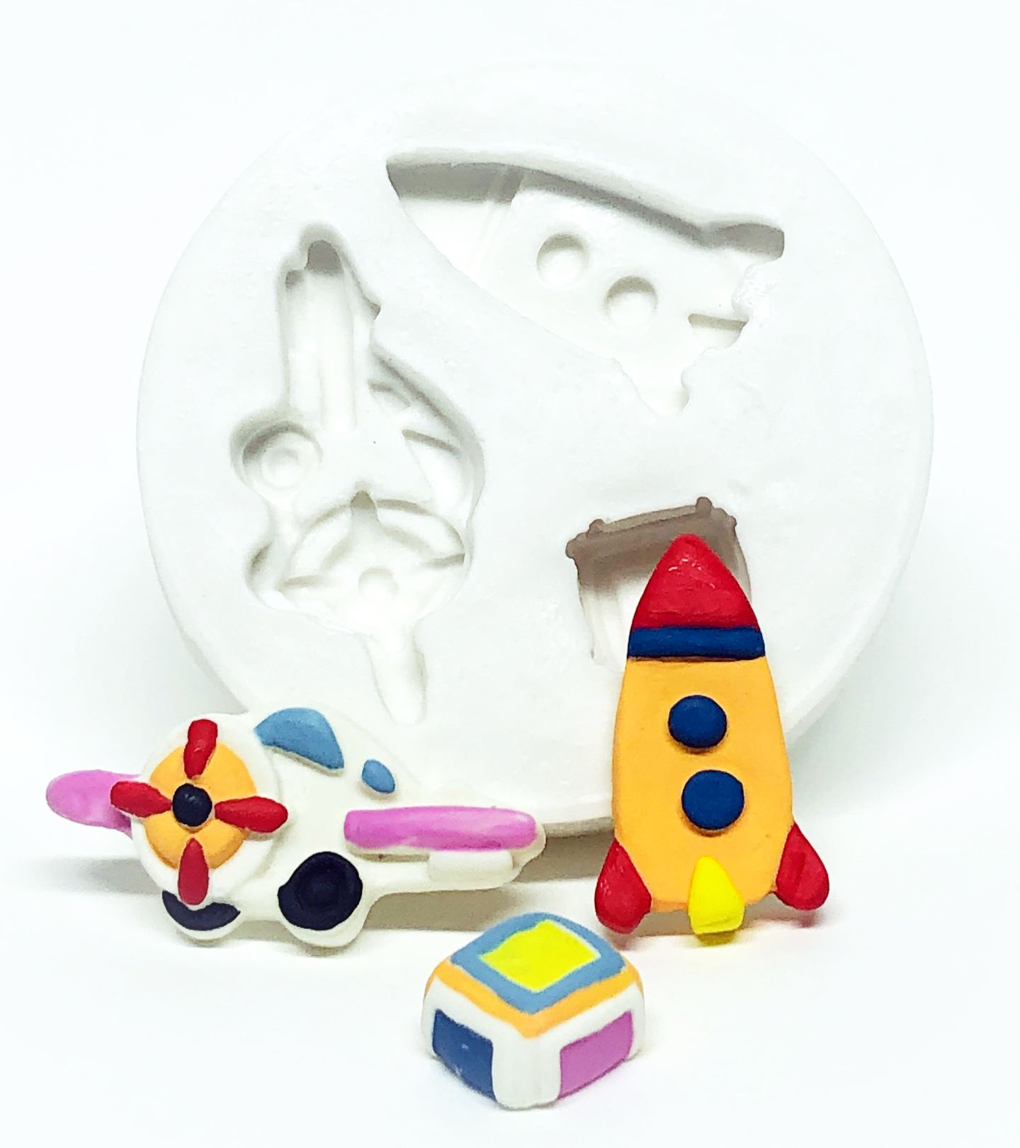 Infantil - Foguete, Avião, Dado - P770