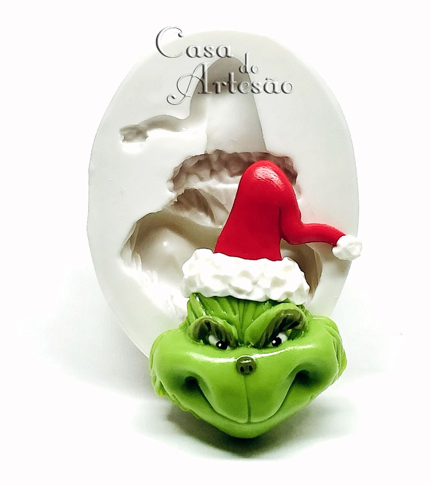 Natal- Rosto Grinch Natal - Grande - P938