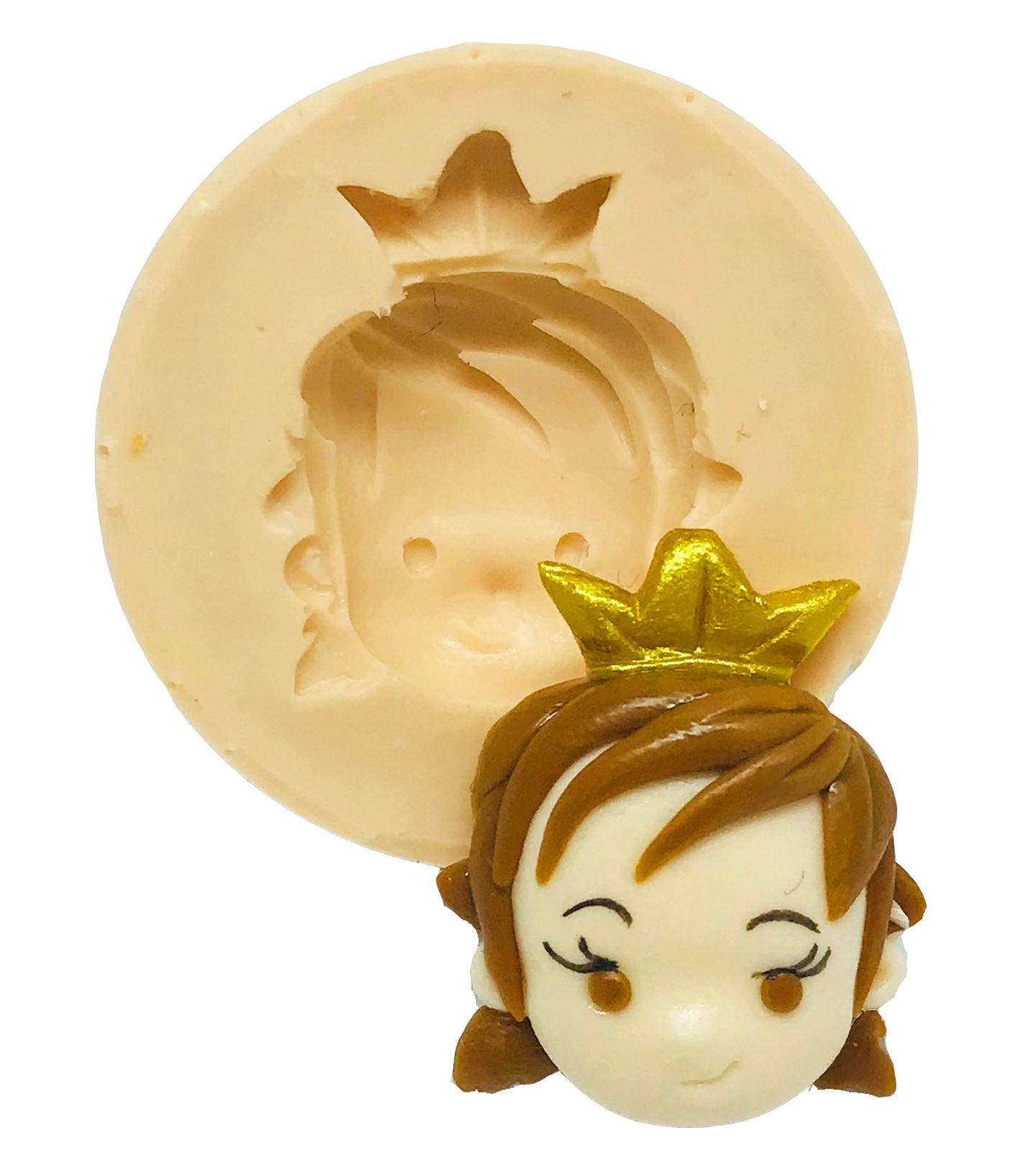 Clash Royale - Rosto Princesa Baby - Pequeno - P503