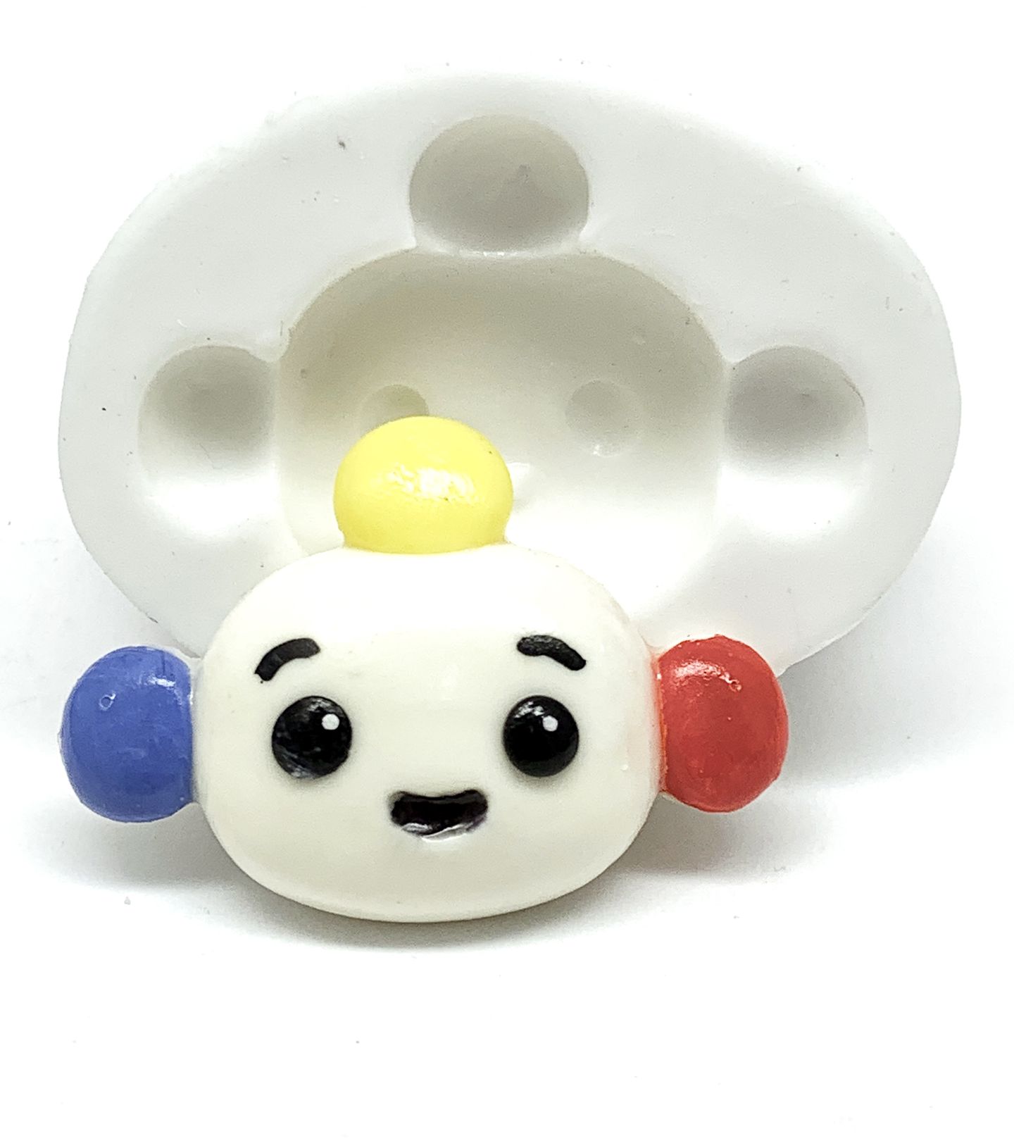 Vera e o Reino do Arco Iris - Rosto  Rei Arco Iris - Medio - P1195