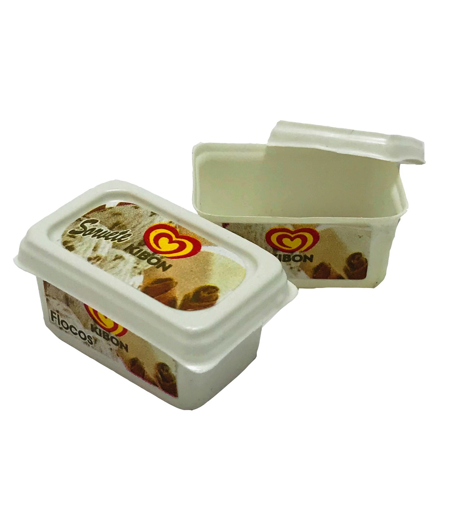 Miniaturas - Sorvete Kibon Pote 2 Litros  - Emb c/ 05