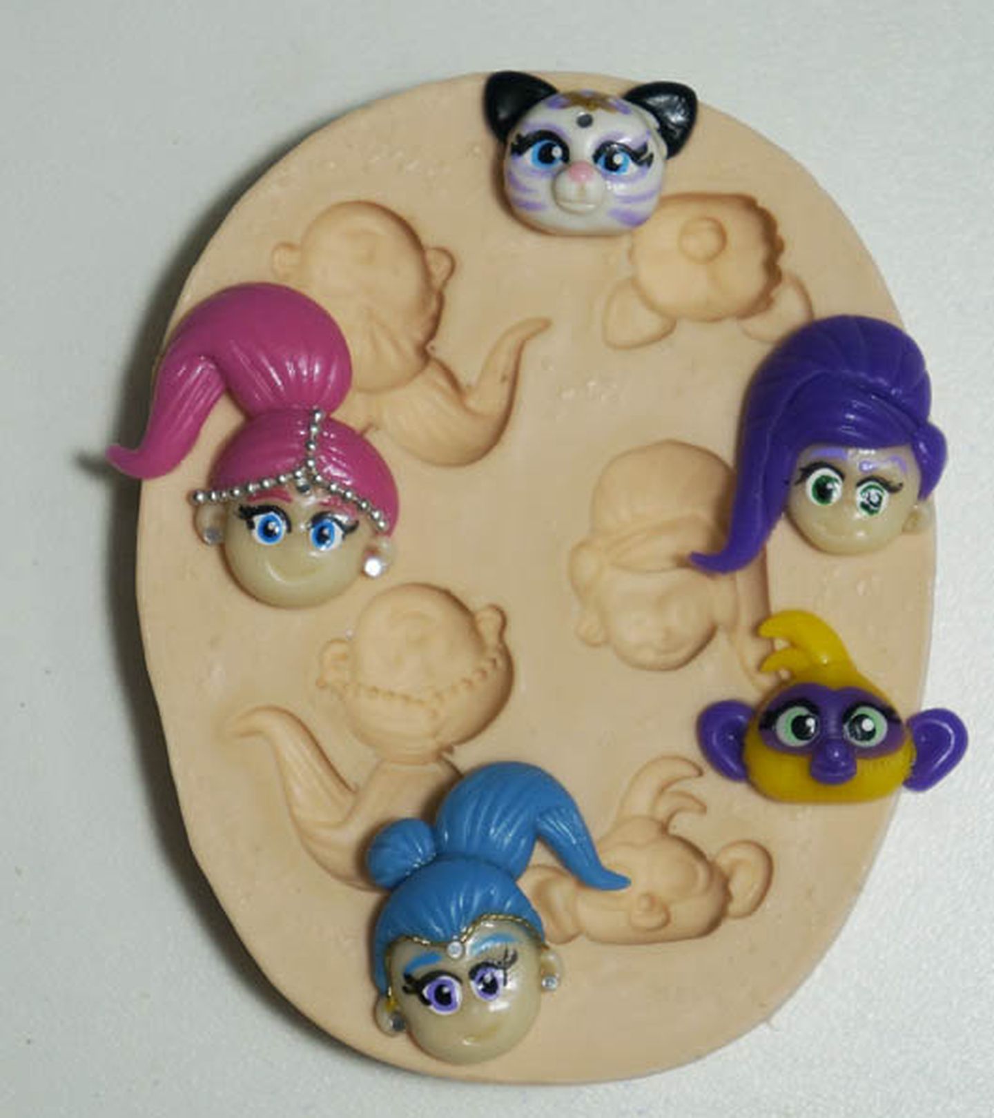 Shimmer e Shine - Rosto Turma - Pequeno - P440