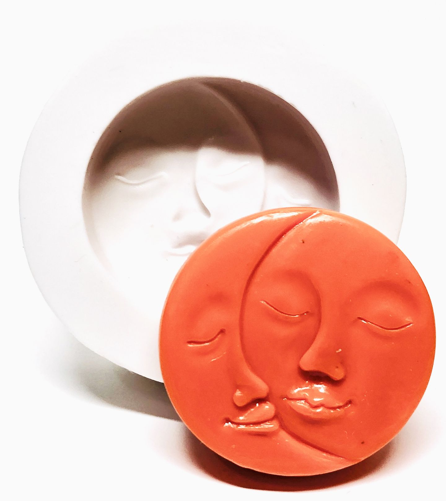 Molde de silicone - Sol e Lua