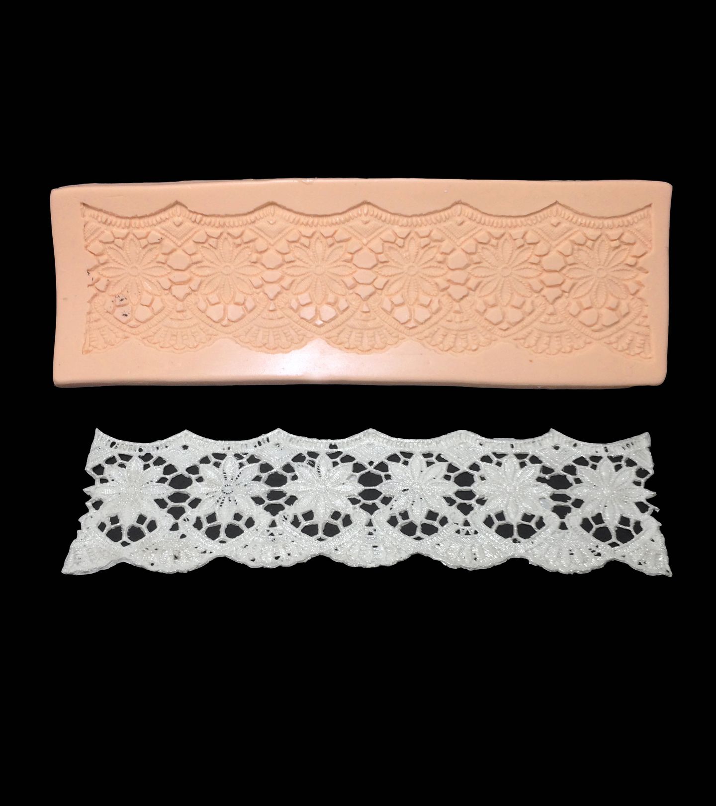 Renda Para Bolo - Mod.10 - Margaridas