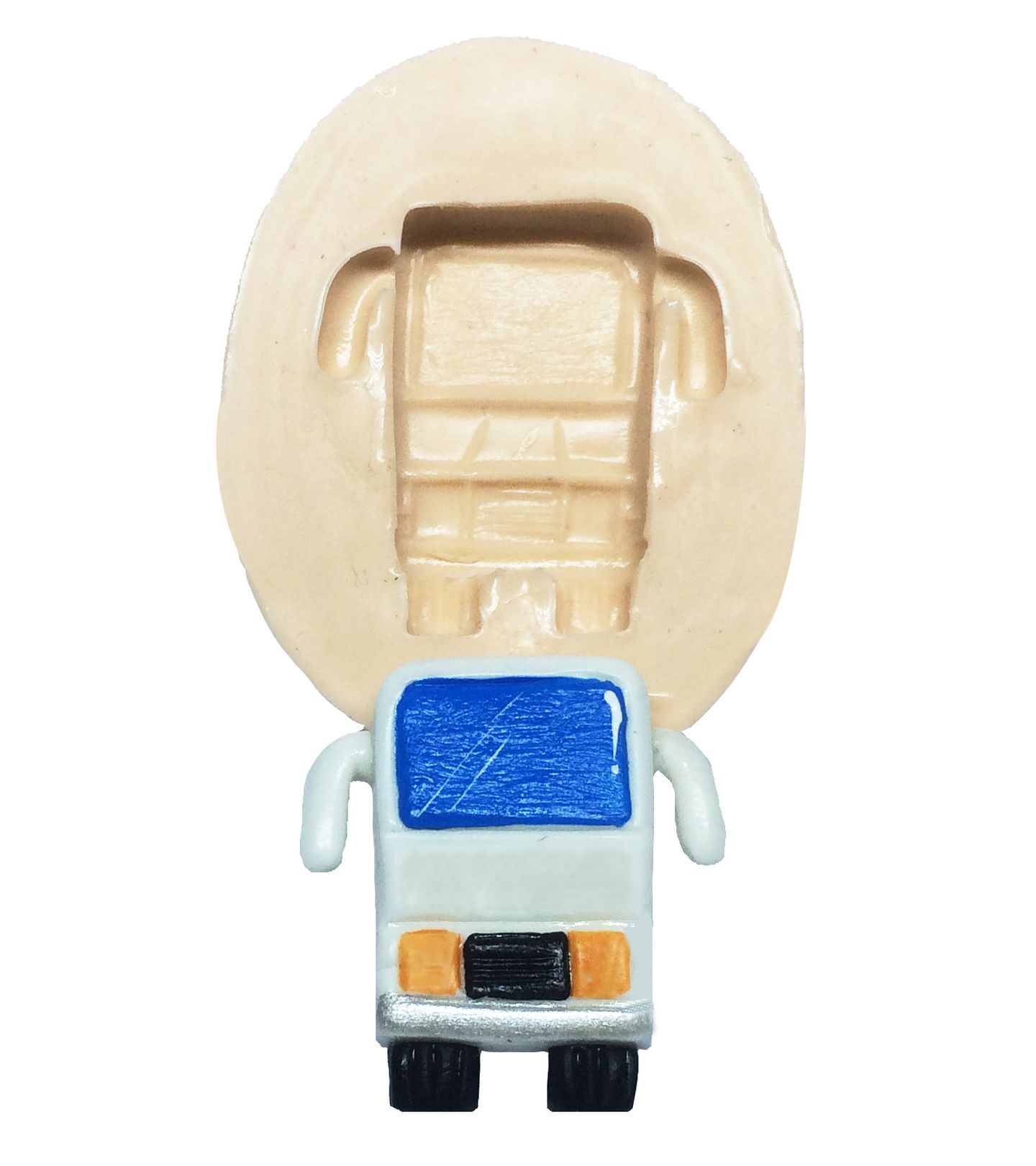 Meios de Transporte  Onibus  Pequeno - Vista Frontal - P252