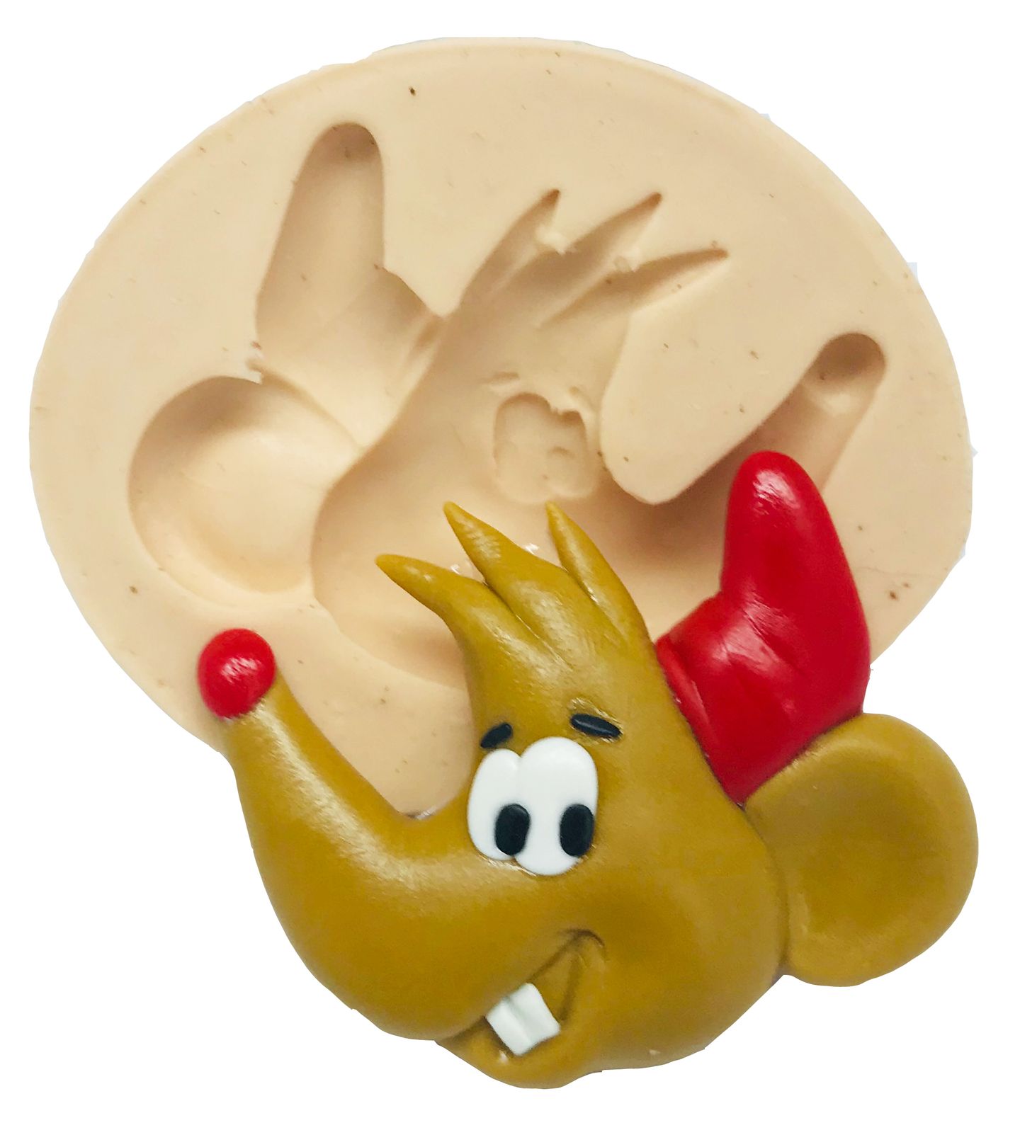 Cinderela - Rosto Rato Jaq - Medio - P471