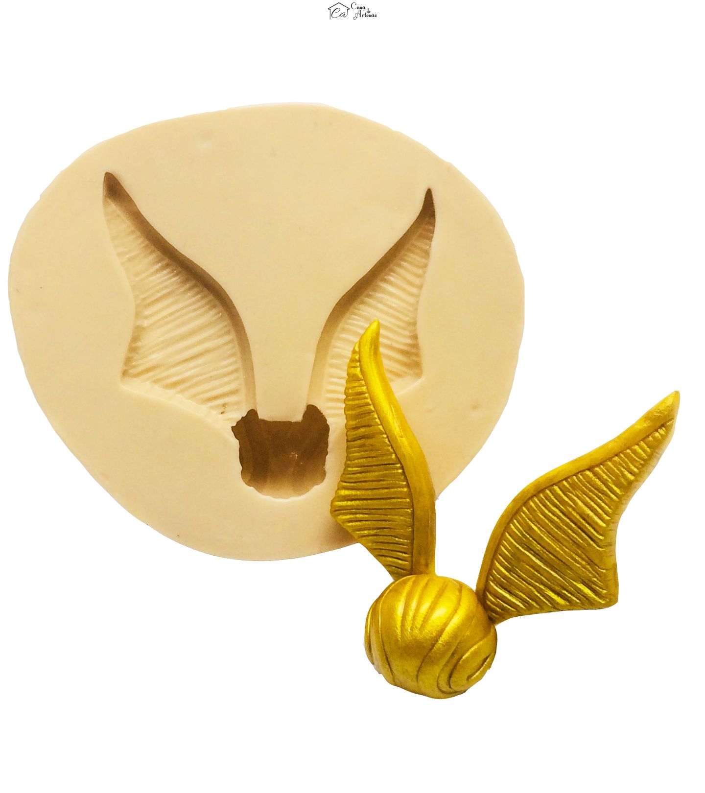 Molde de silicone - Harry Potter - Pomo de Ouro - Grande - P219