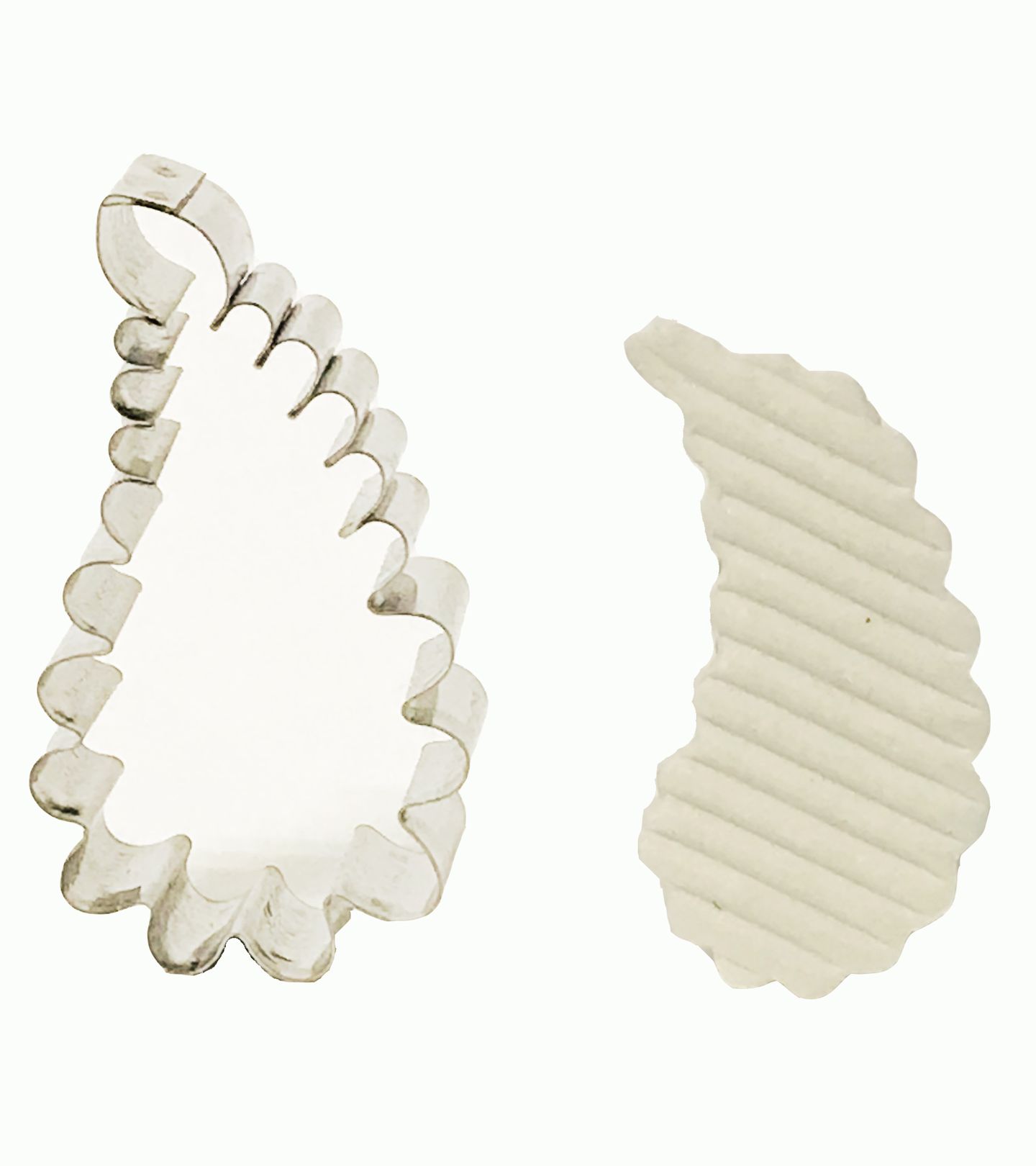 Cortador Aço - Decoração p/ Bolo - Curva Ond. Md