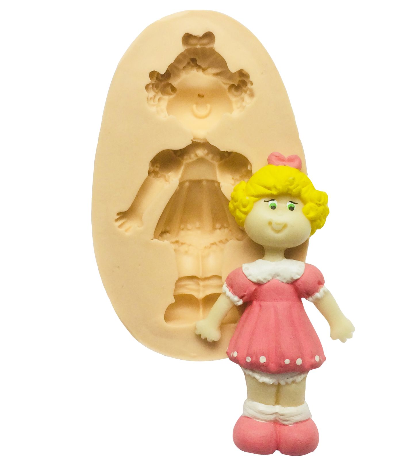 Menina Media c/ Vestido