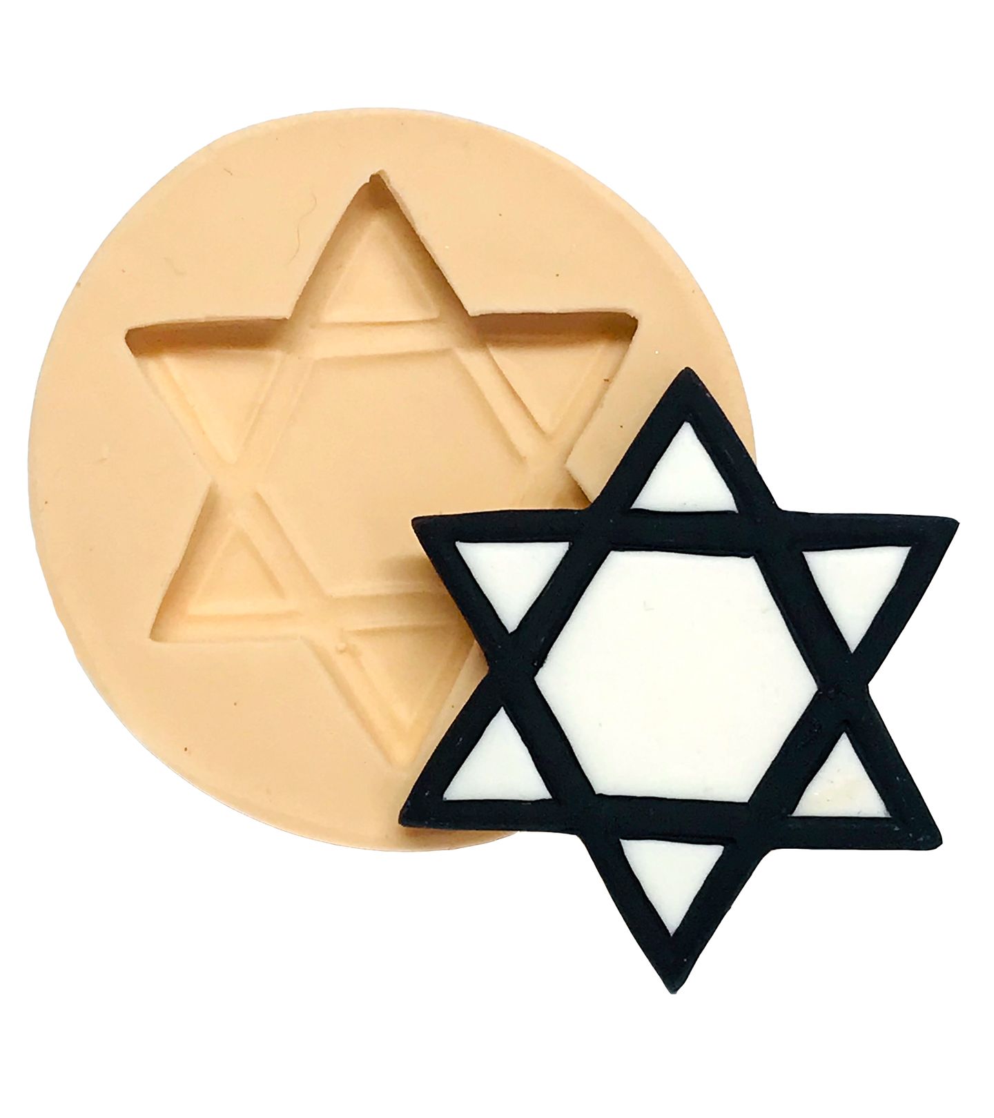 Simbolo Judaico - Estrela de Davi - Media - P535