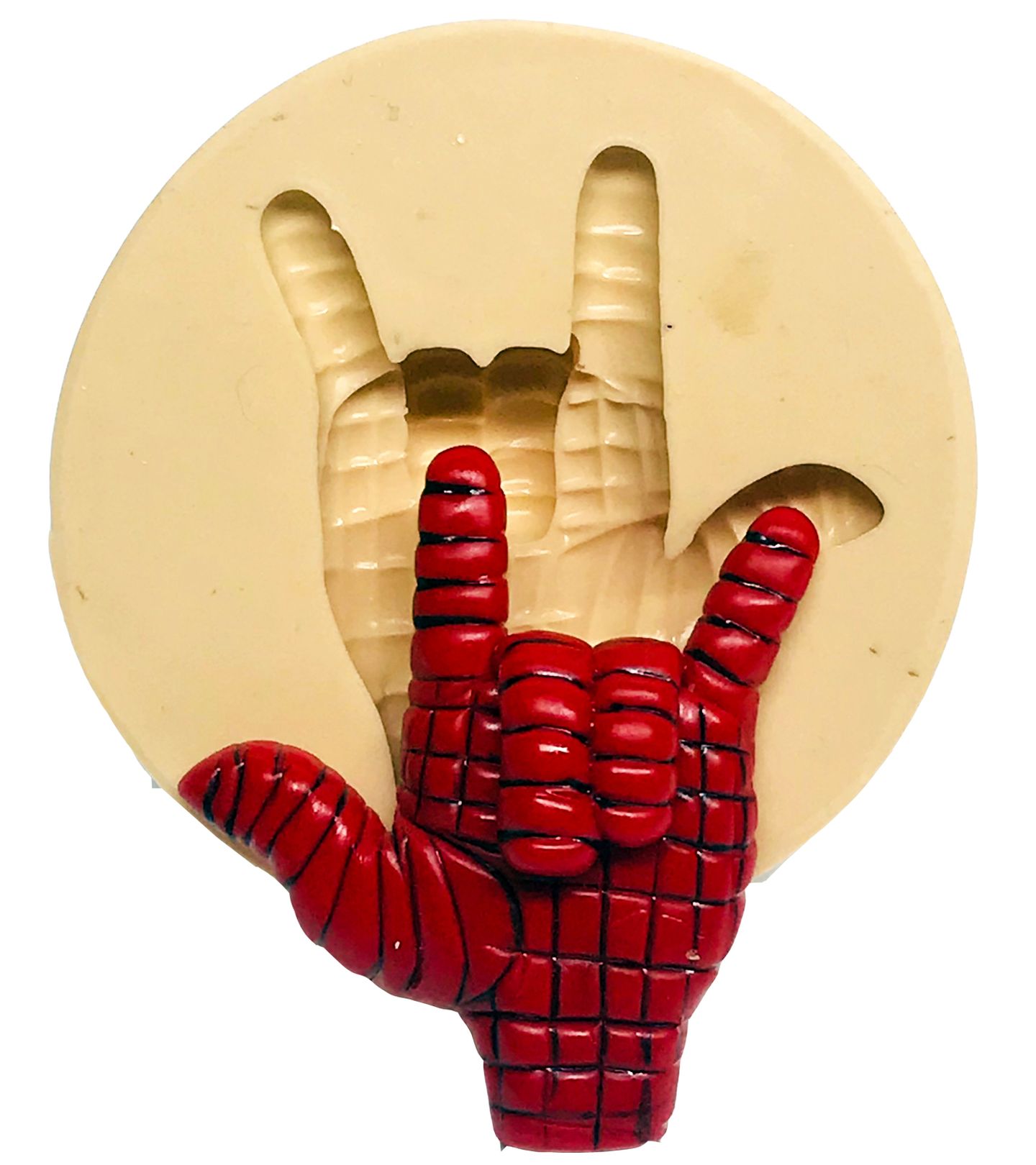 Os Vingadores - Homem Aranha - Mão - Media - P611