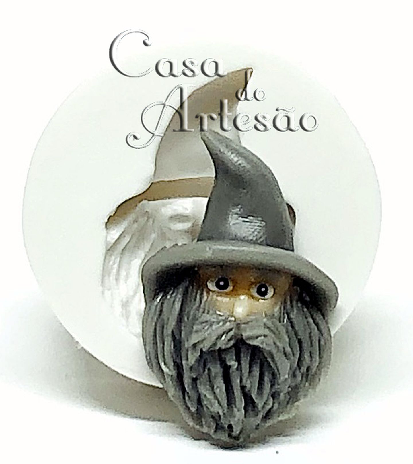 Senhor do Aneis - Rosto Gandalf - Pequeno - P944