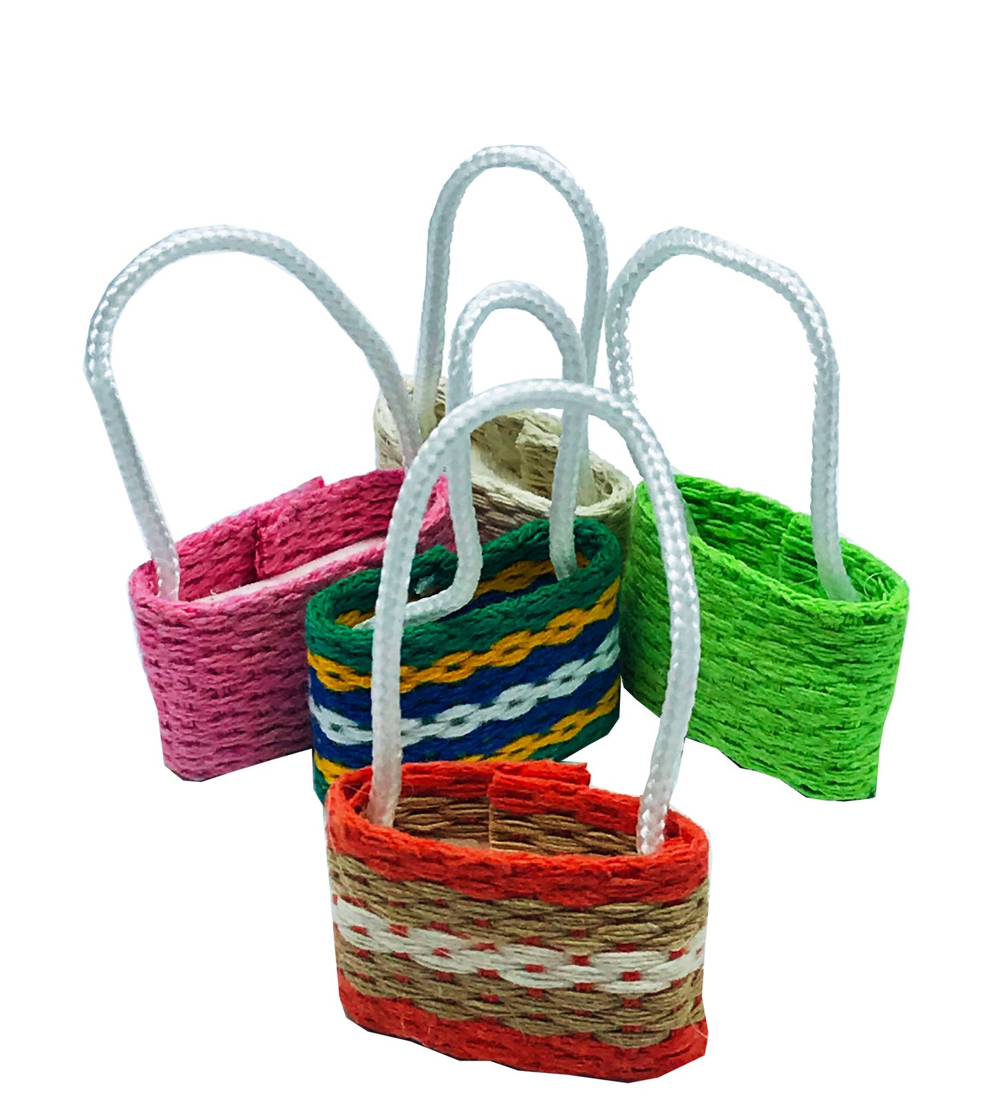 Miniaturas - Sacola Tipo Vime - Emb c/ 05