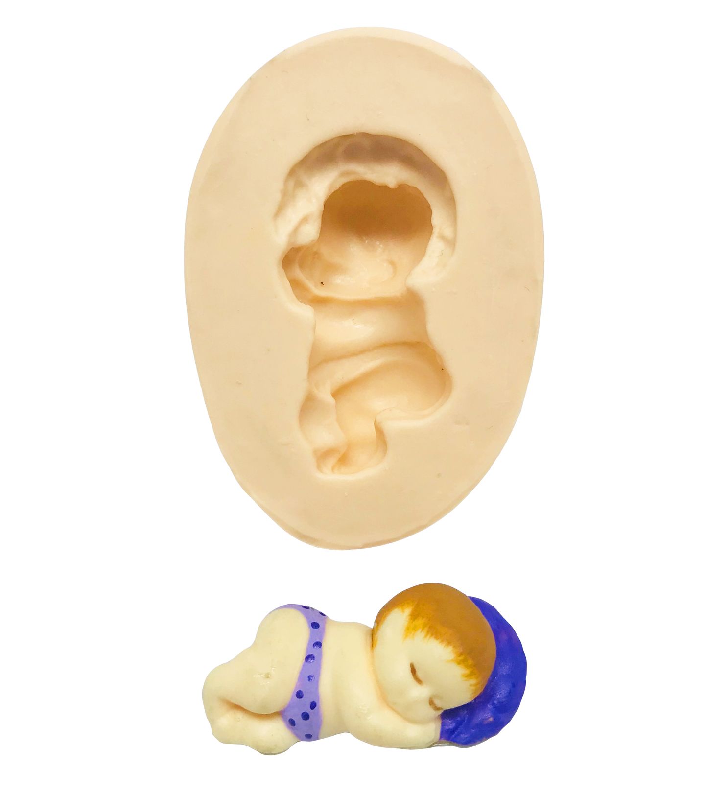 Bebe de Bruços no Travesseiro