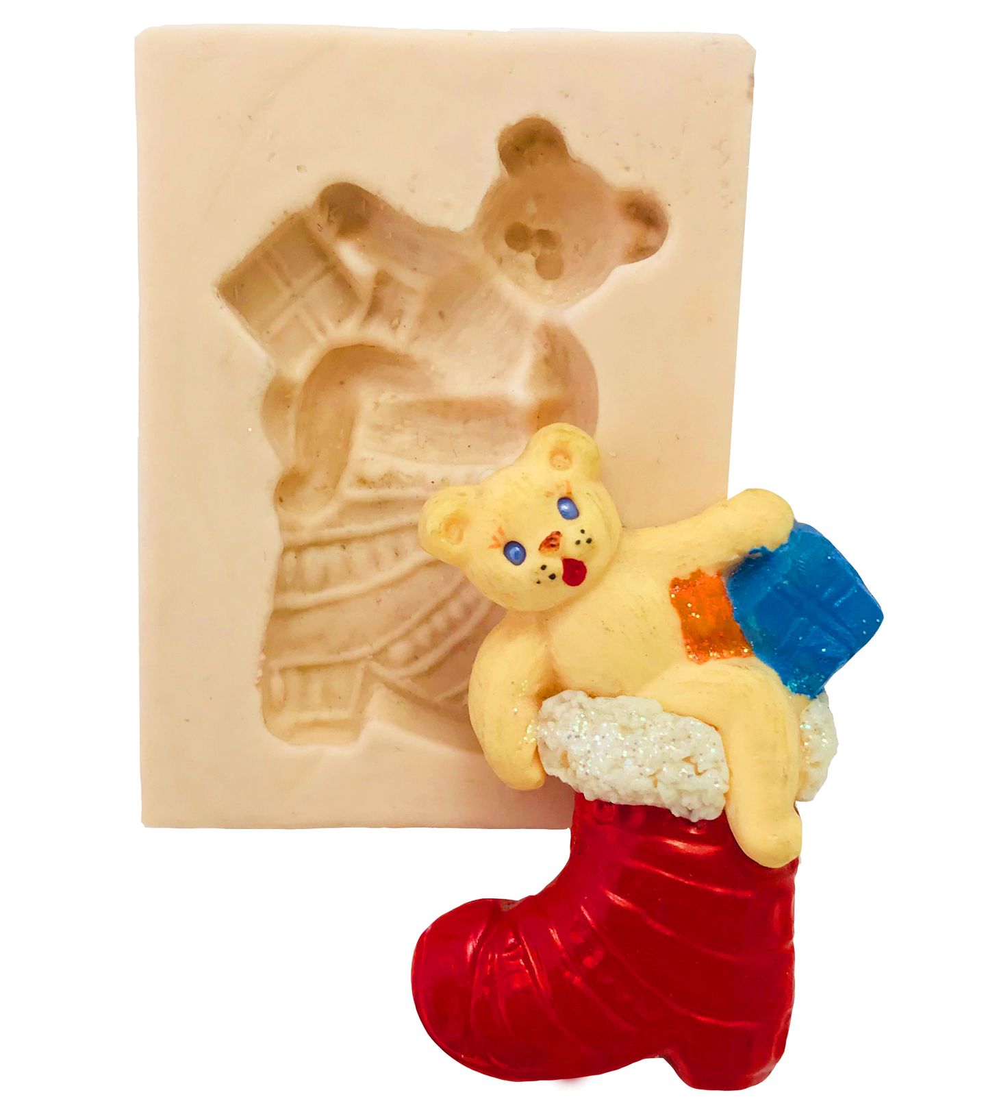 Bota Papai Noel c/ Urso -  P12