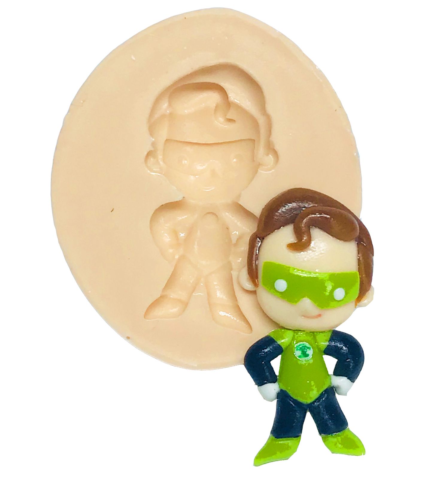 Liga da Justiça - Fofinhos - Lanterna Verde - Pequeno - P528