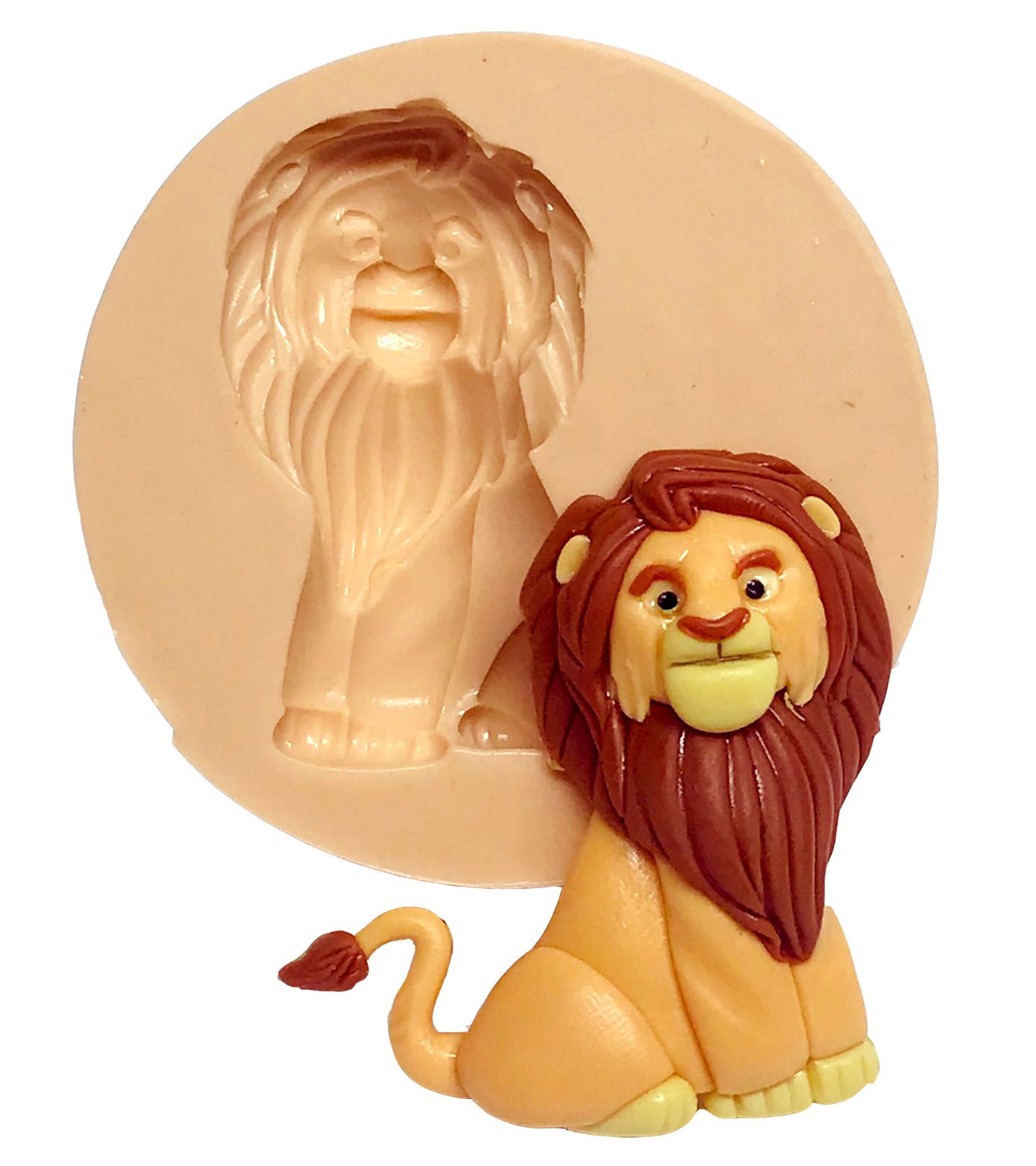 Molde de silicone - Rei Leão - Mufasa - Medio - P612