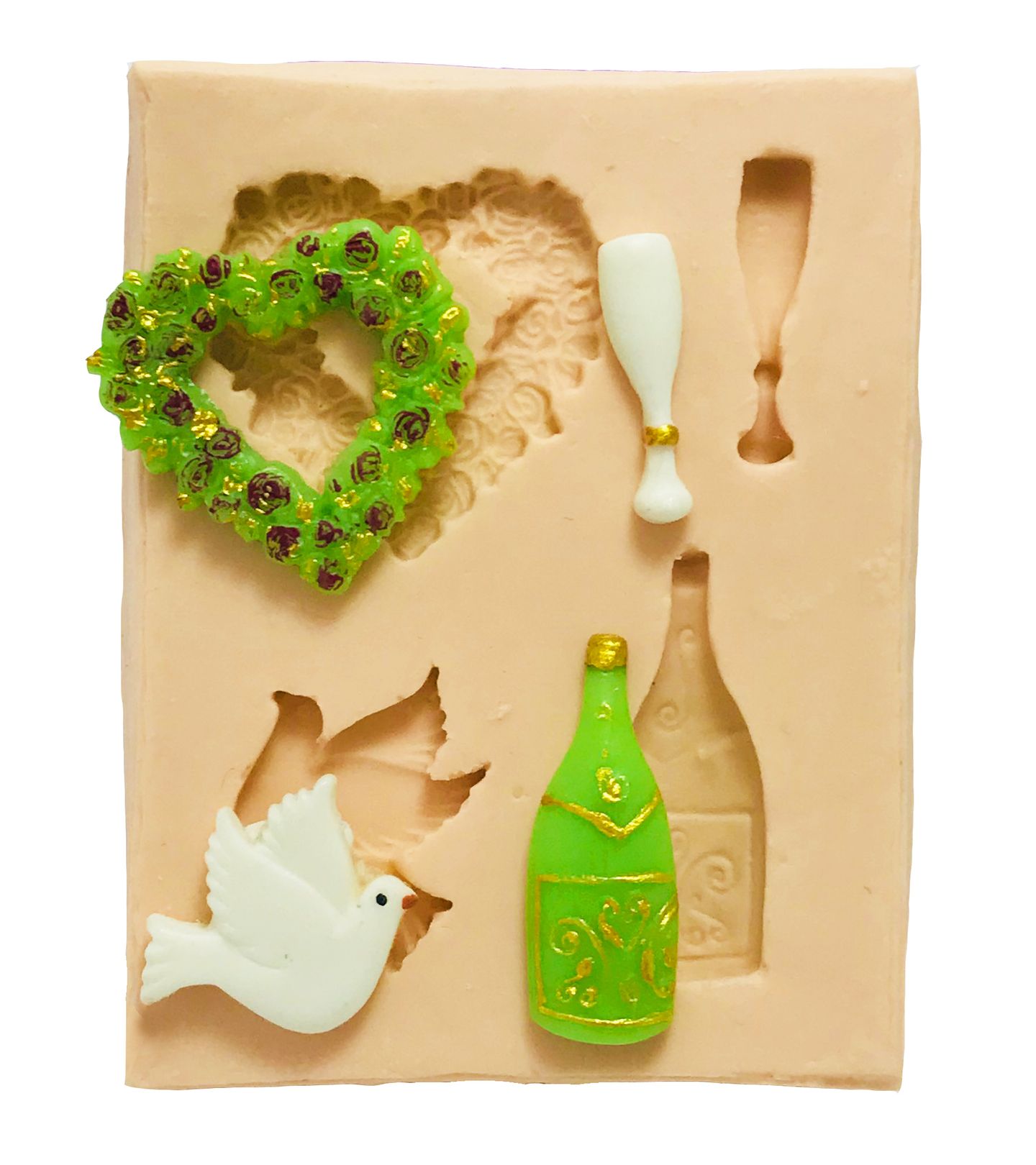 Kit Festas (Champagne, Taça, Pombo.....) - P44