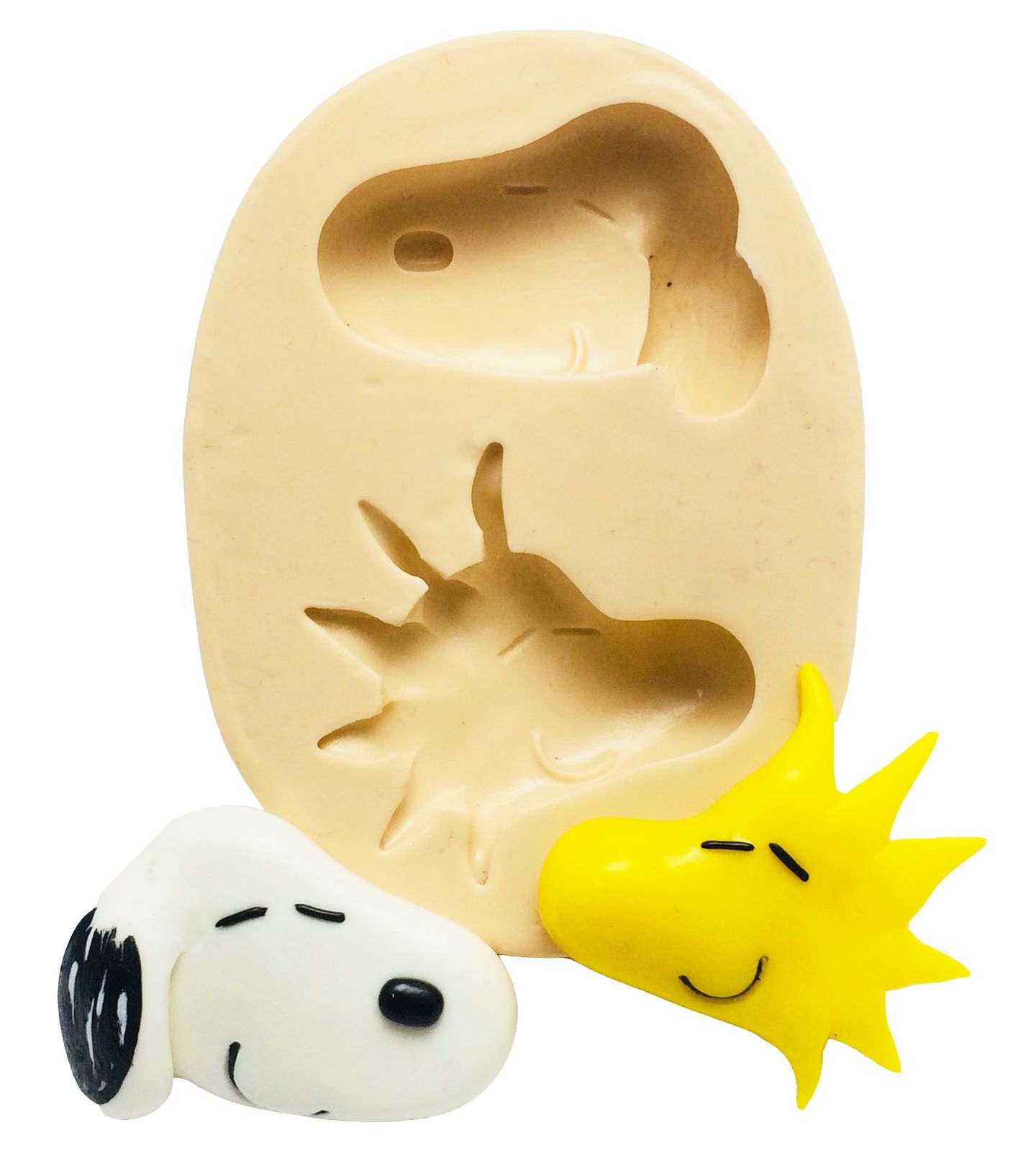 Snoopy - Rosto Snoopy e Woodstock Medio - P218