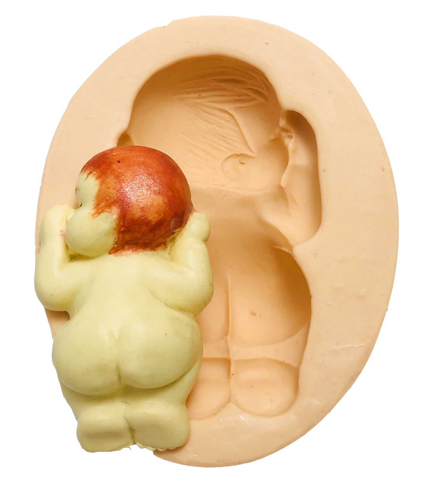 Bebe Dormindo c/ Dedo Na Boca - Mod. 1