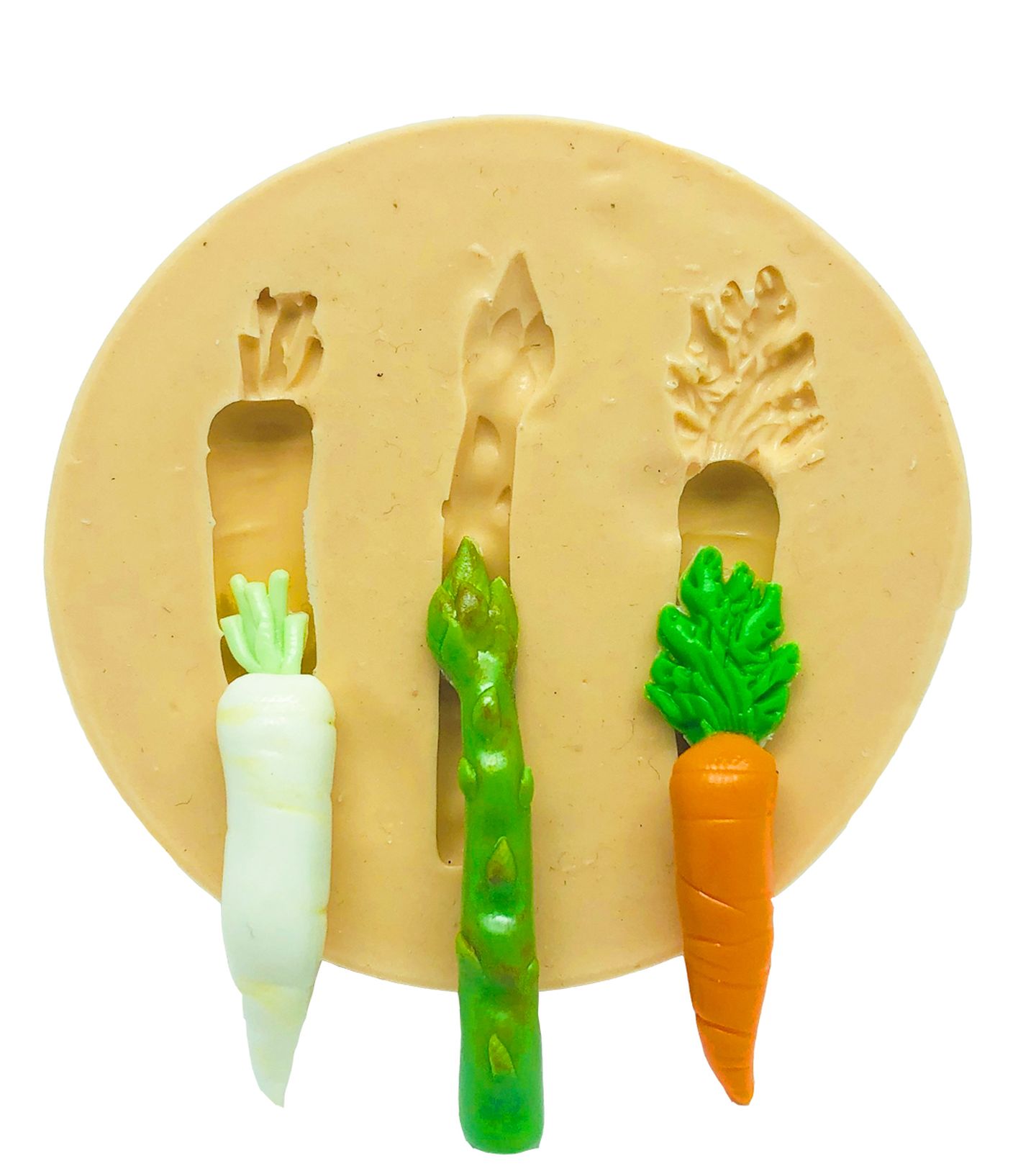 Legumes - Nabo, Aspargo, Cenoura - Pequeno - P848