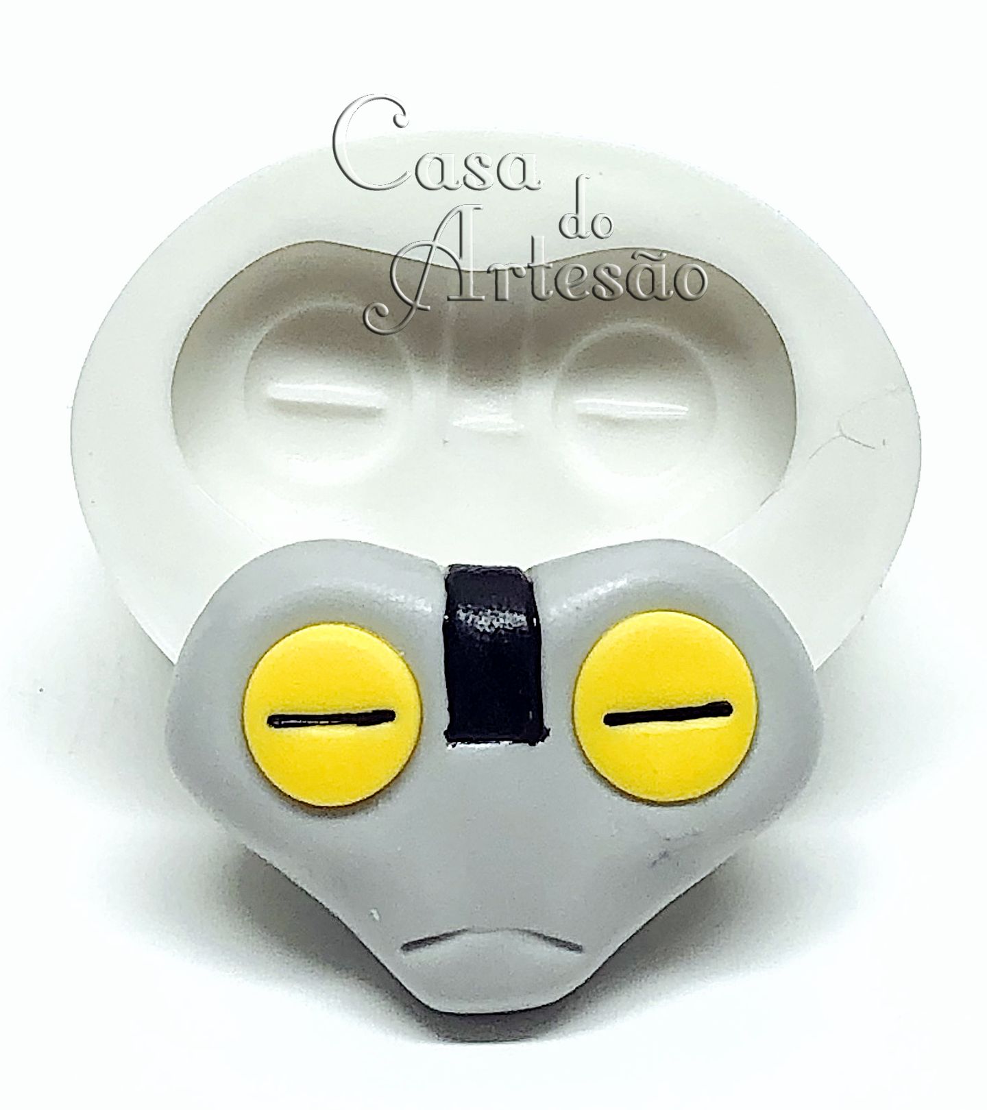 Ben 10 - Rosto Grey Matter - Medio - P912