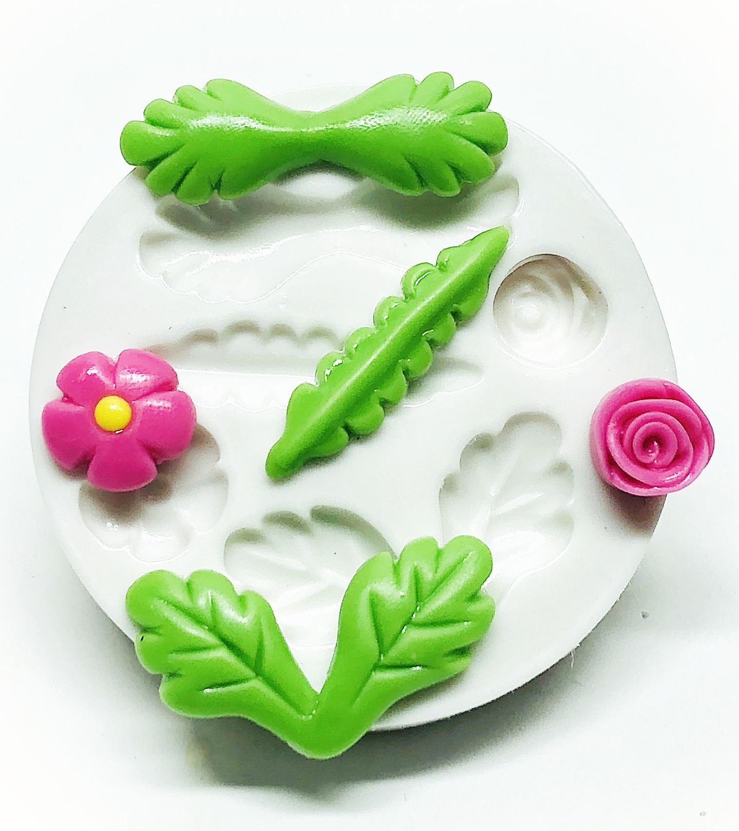 Folhas e Flores - Grande - P1006