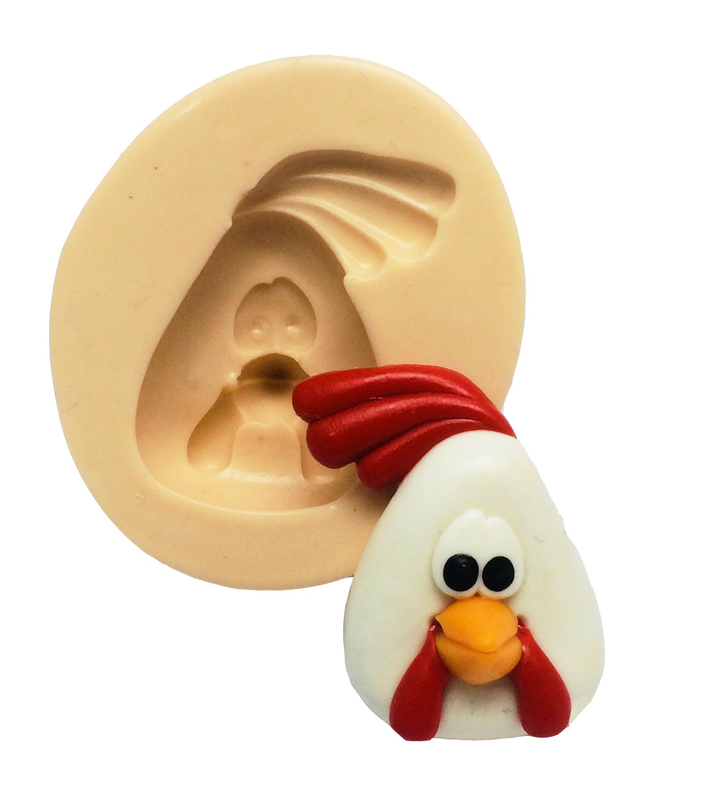 Fazendinha - Rosto Galinha - P295