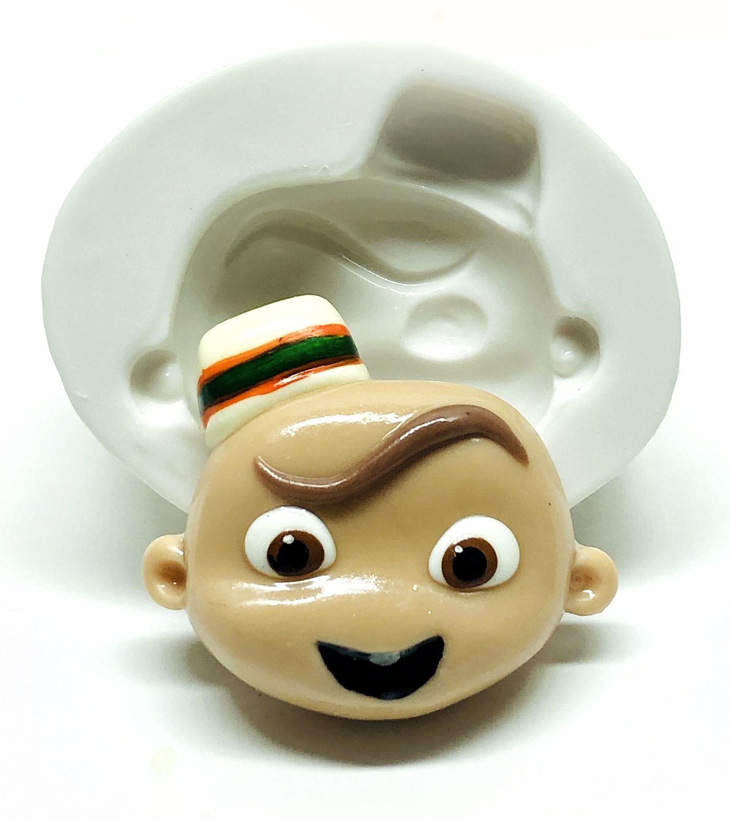 Mini Beat Power Rockers - Rosto Carlos - Grande - P1032