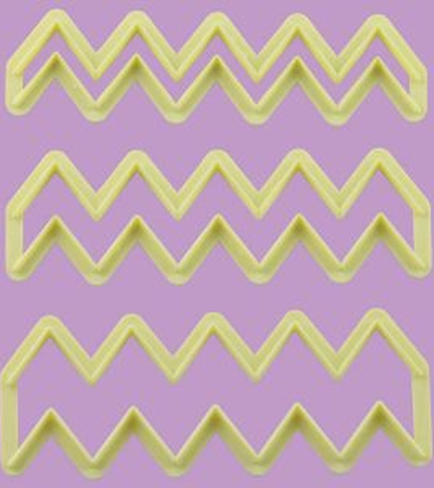 Cortador Blue Star - Chevron - 03 Peças - Cod.6139