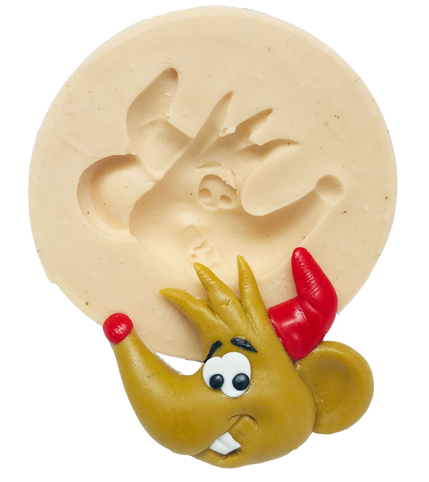 Cinderela - Rosto Rato Jaq - Pequeno - P469